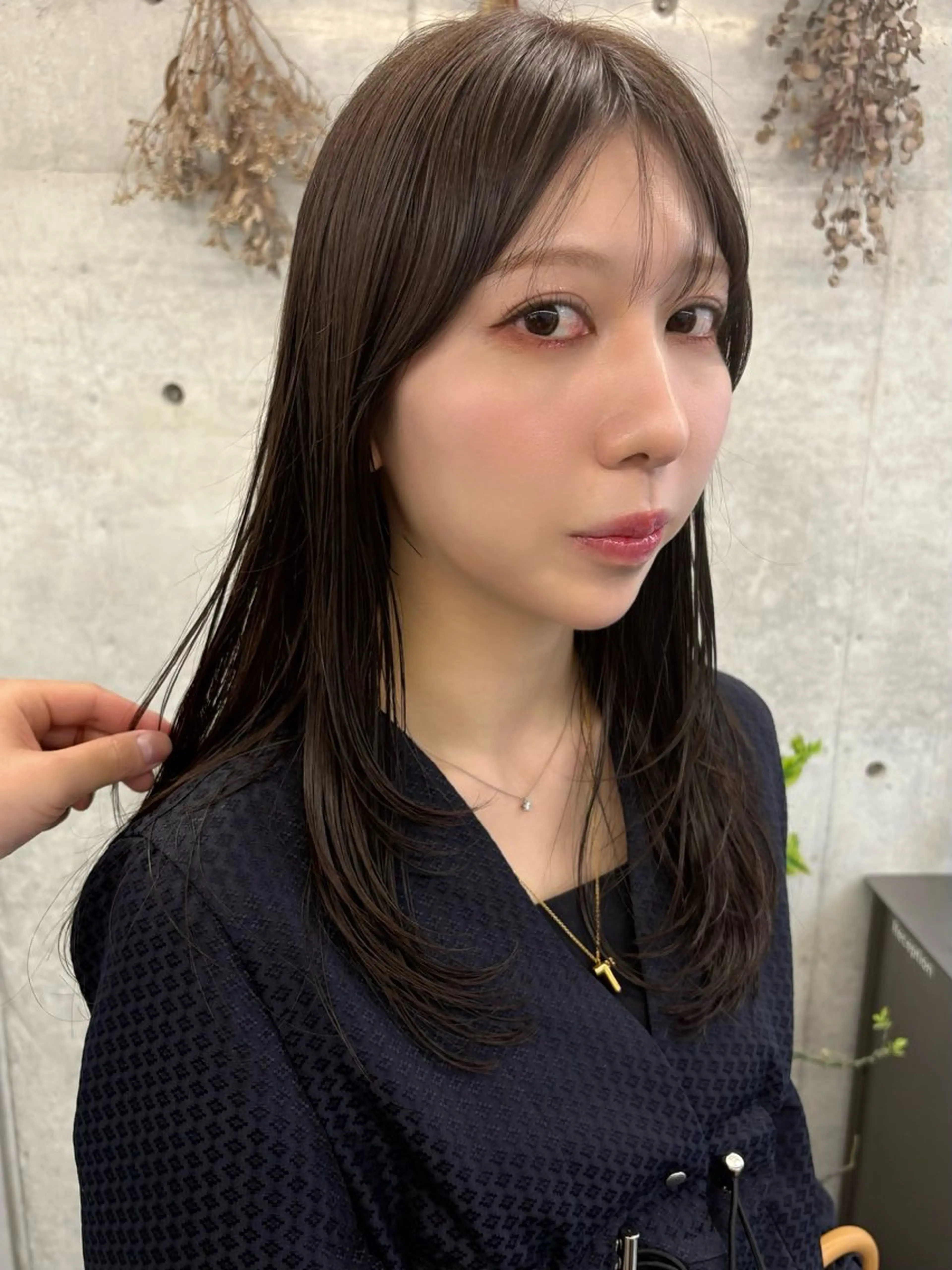 ミディアム カラー レイヤーカット カット ヘアカラー トリートメント 似合わせカット レイヤー/ボブのヘアスタイル