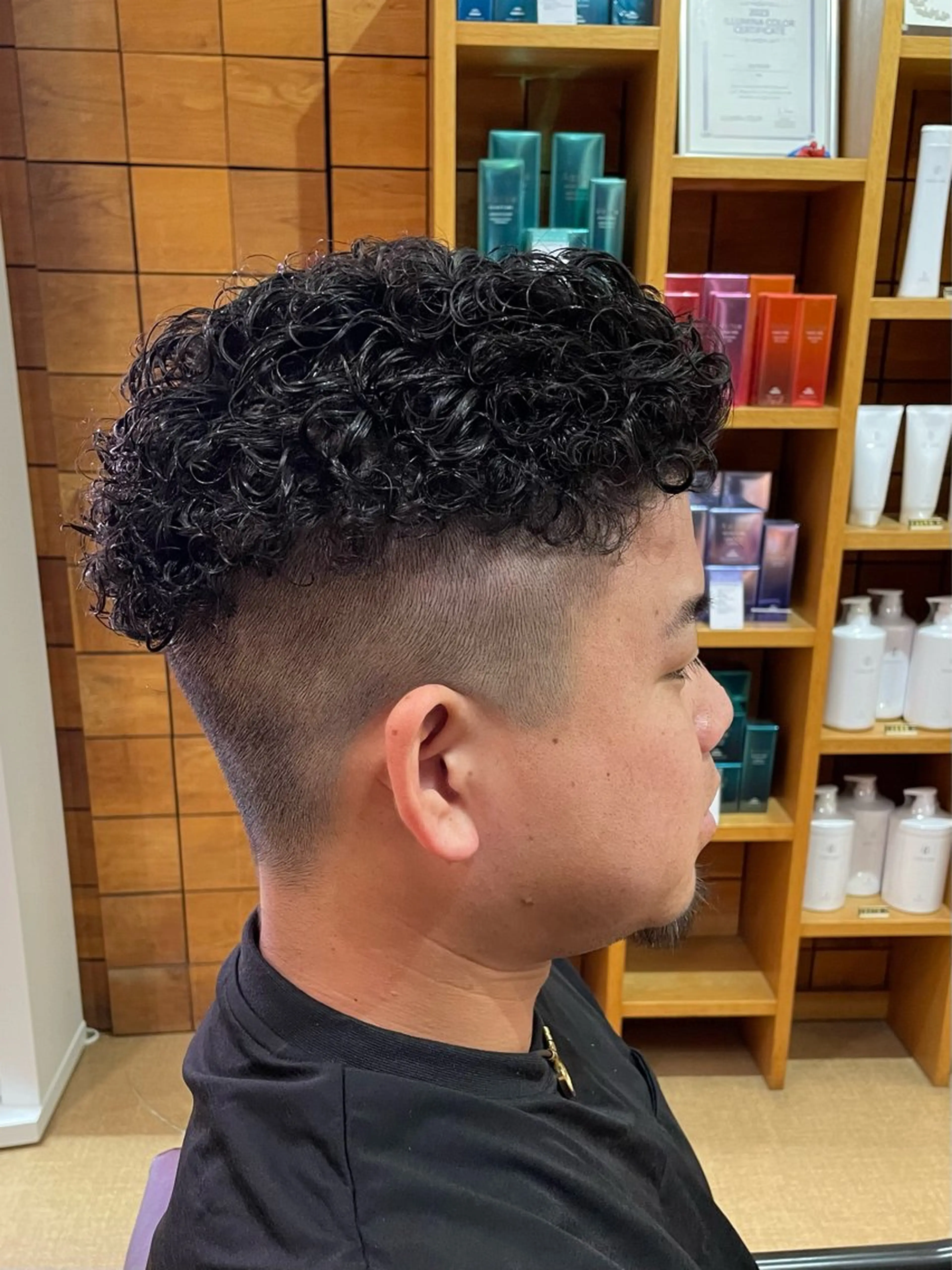 パーマ メンズ メンズヘア⚜️志村 哲也⚜️のヘアスタイル