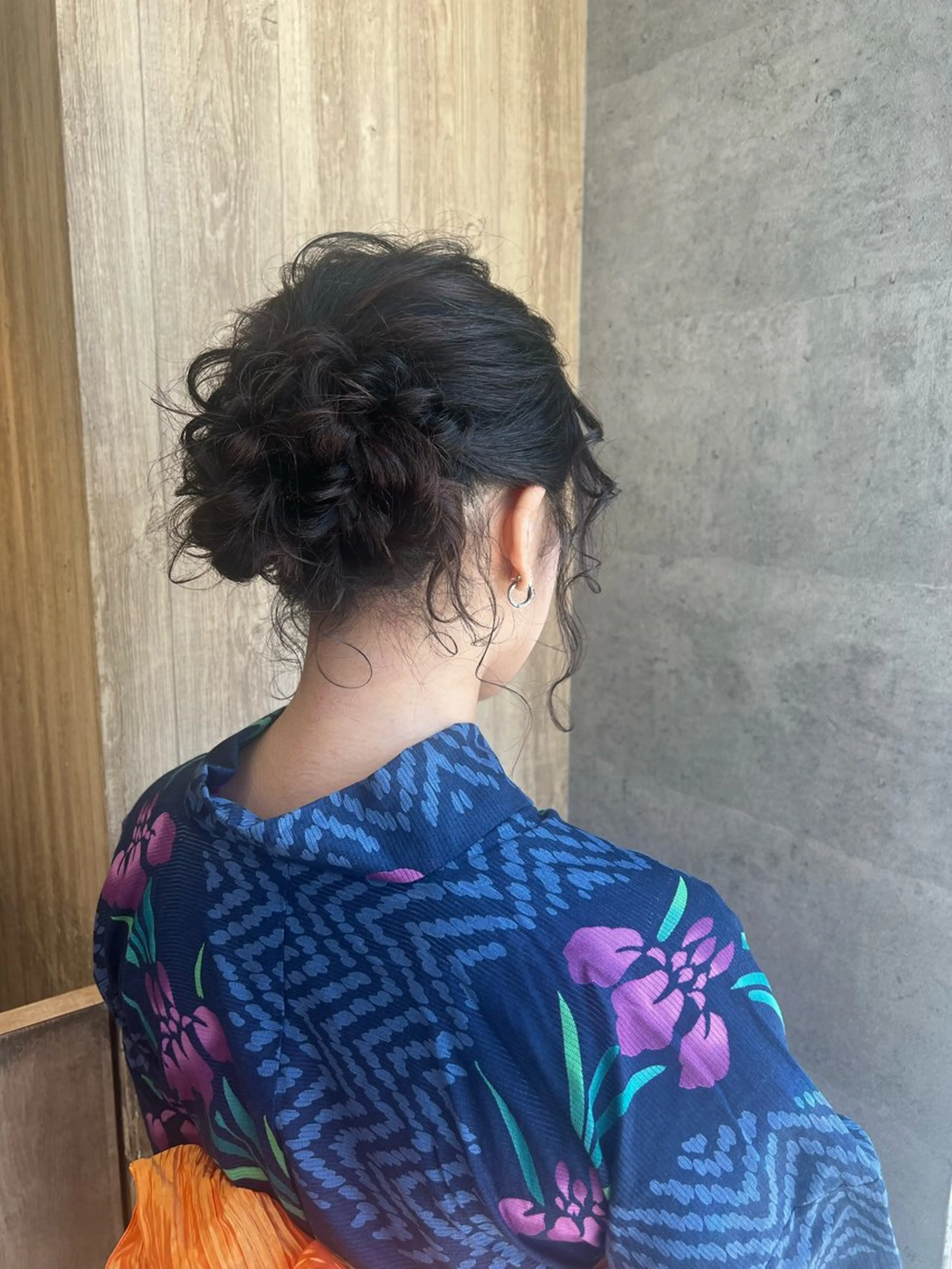 ミディアム ヘアアレンジ mai /Lita中央橋のヘアスタイル