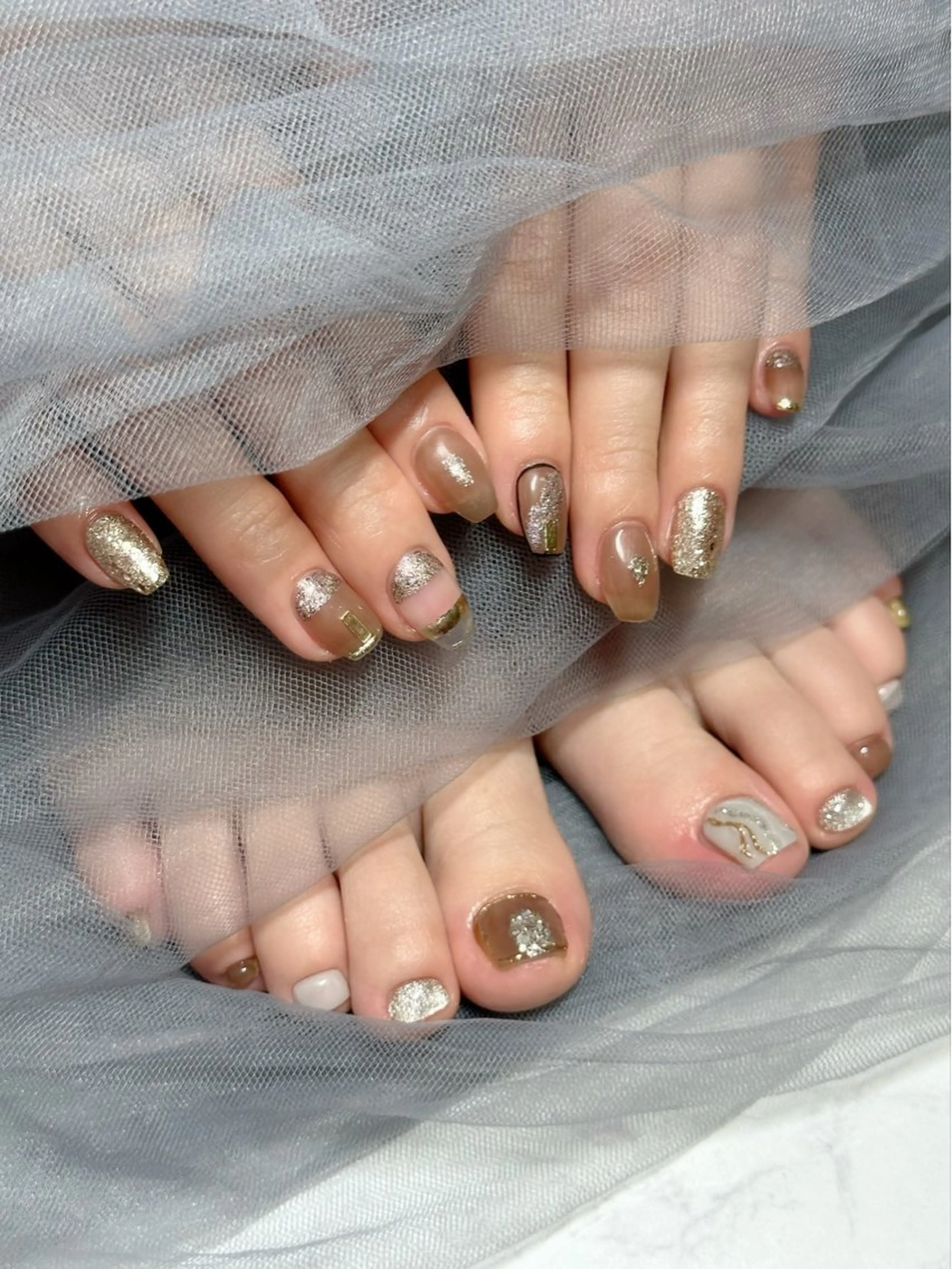 ネイル ニュアンスネイル ハンドネイル Nail Salon KURELLYのネイルデザイン