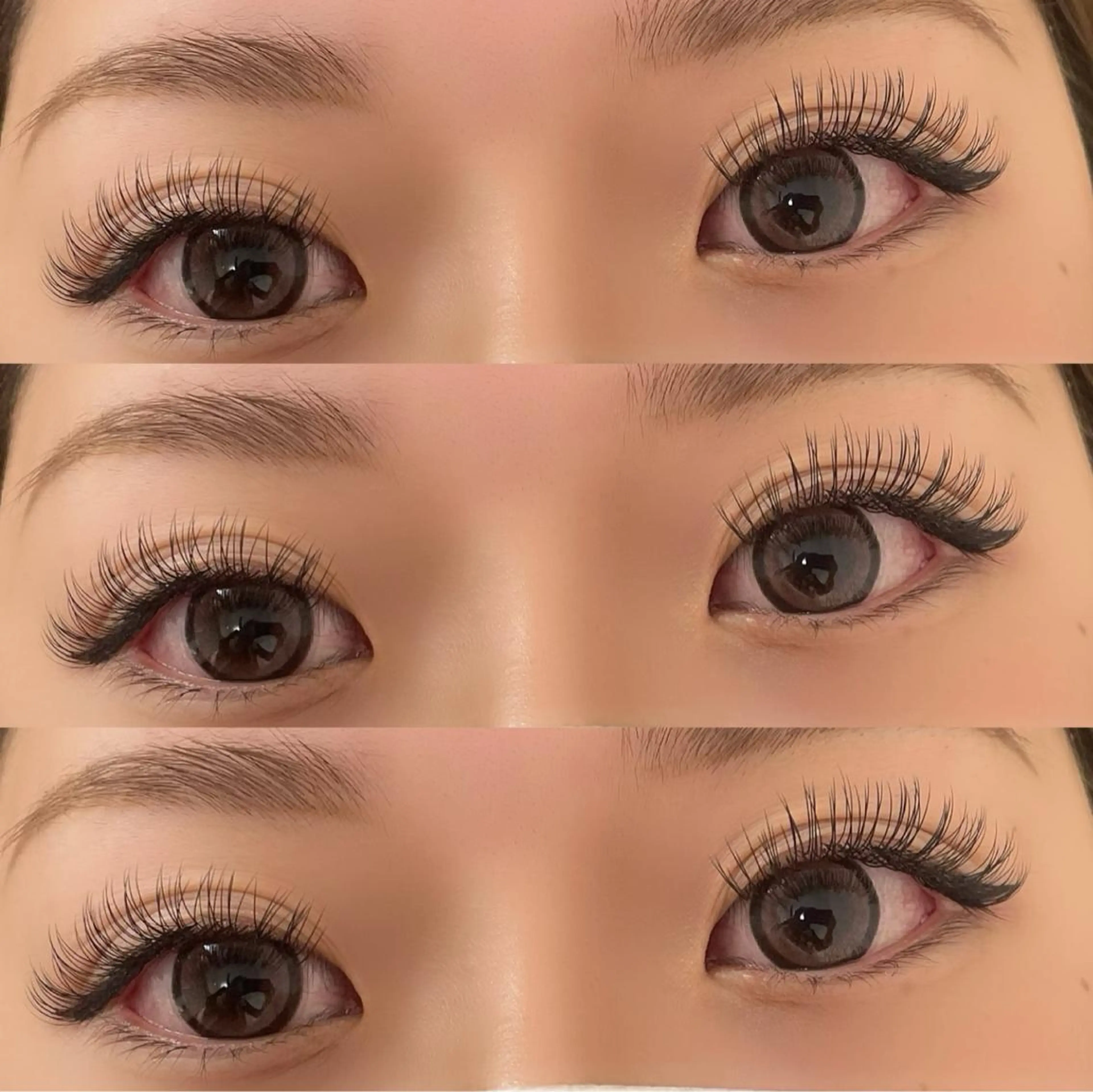 マツエク・マツパ フラットラッシュ マツエク 心斎橋　Voyage serein🌙のマツエク・マツパデザイン