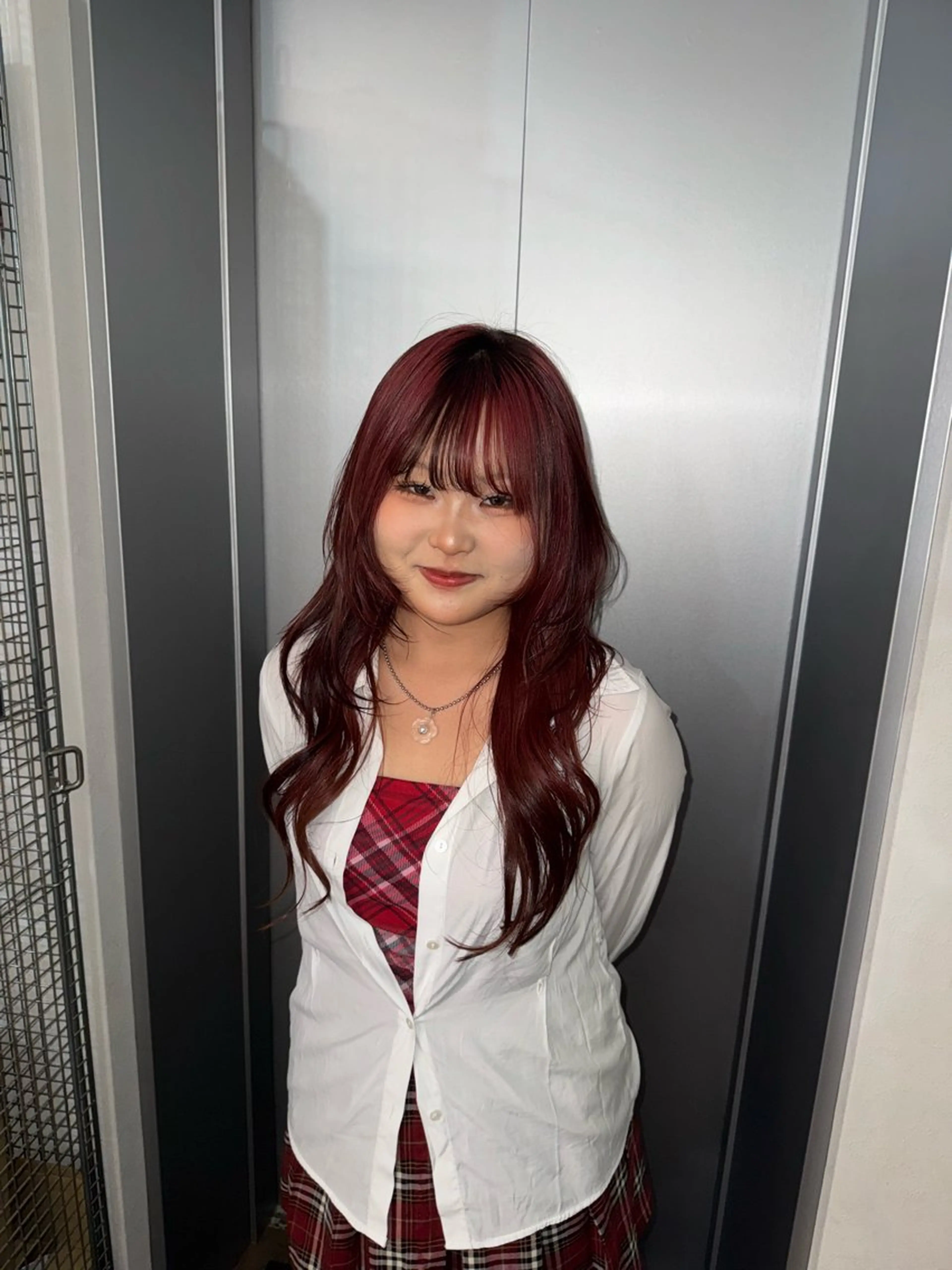 ロング ヘアカラー ハッシュカット🎀 MIYU💖のヘアスタイル