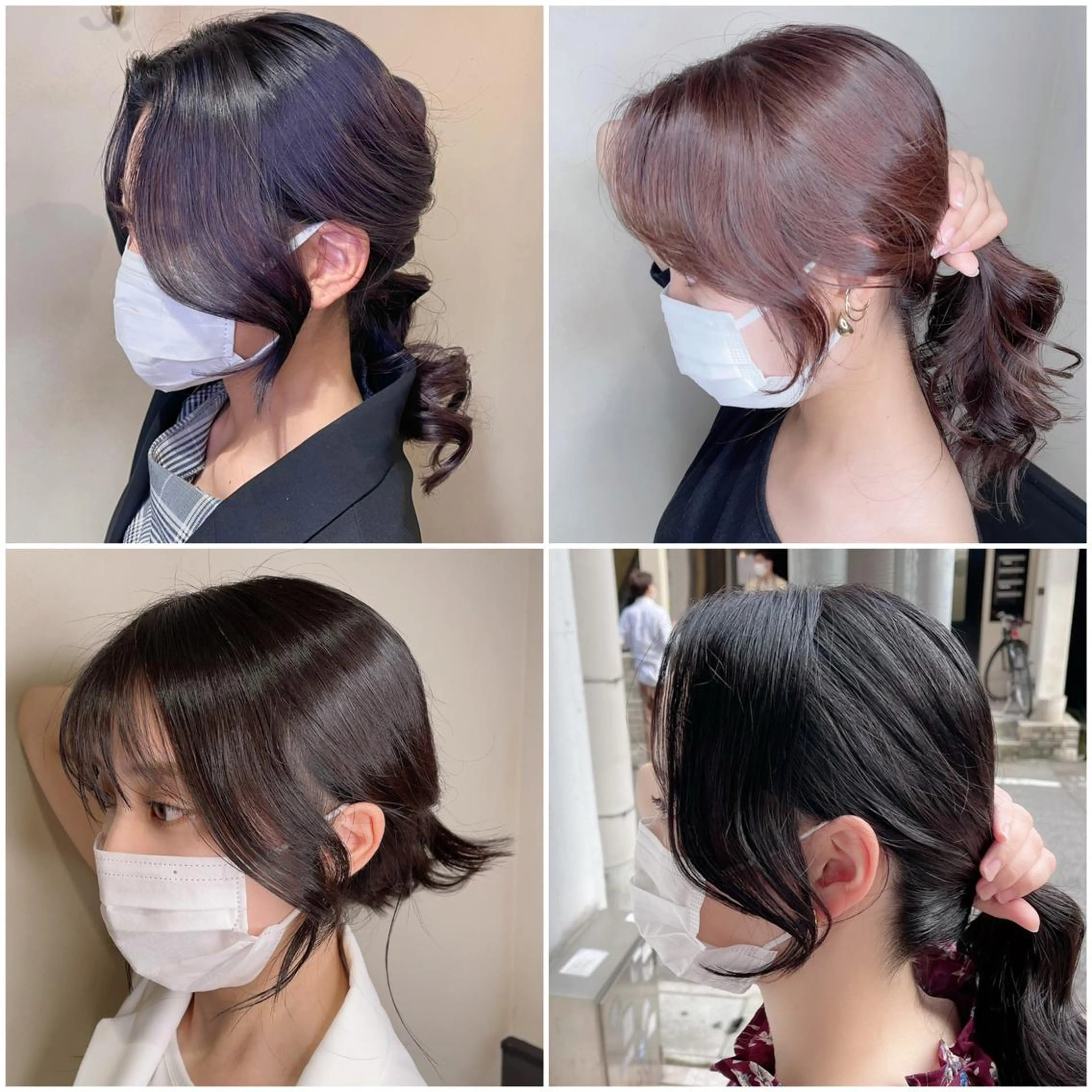 ロング 泉 堅也のヘアスタイル