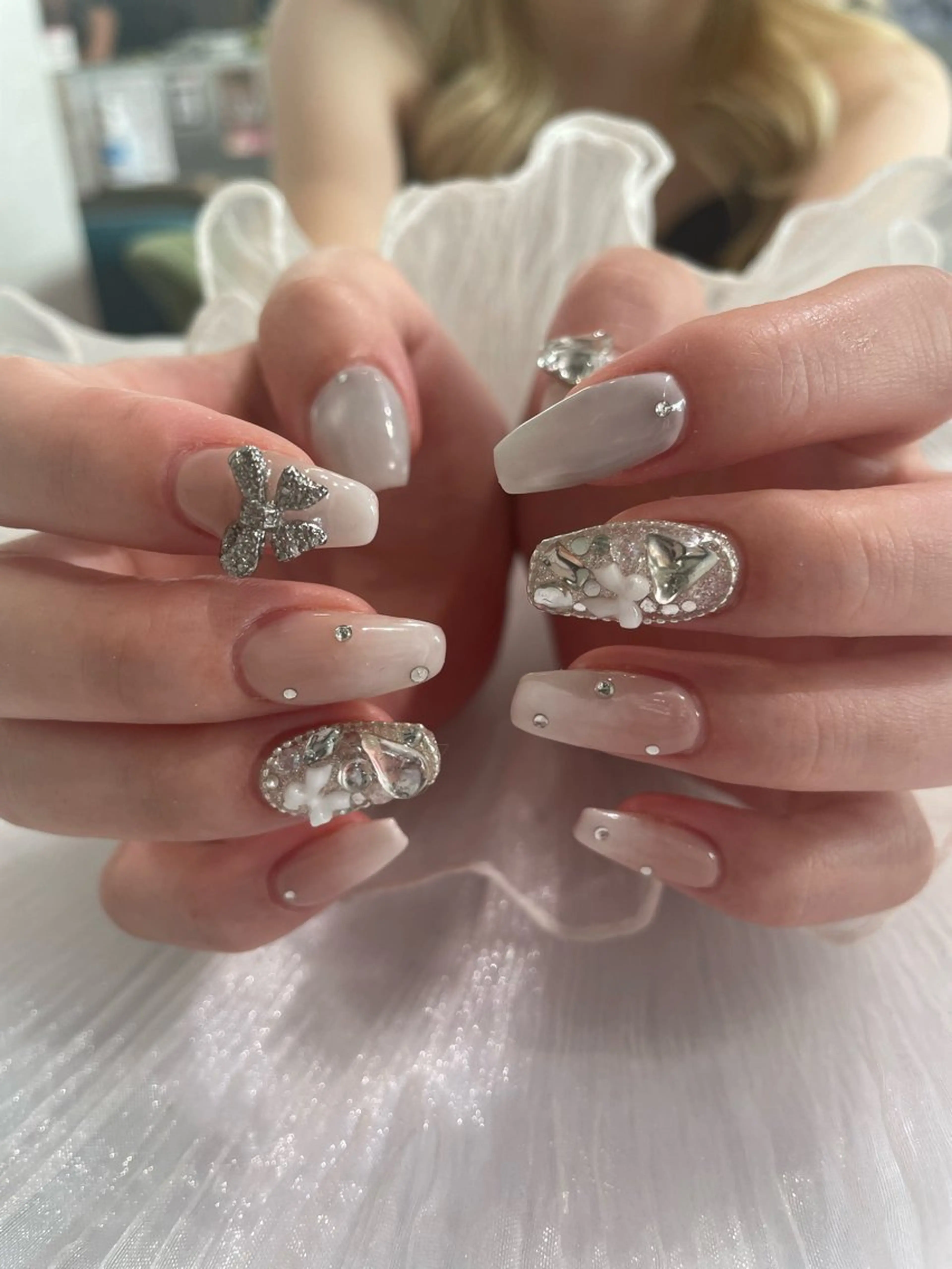 ネイル ‪るか/‪透明感 カラー/アレンジのヘアスタイル