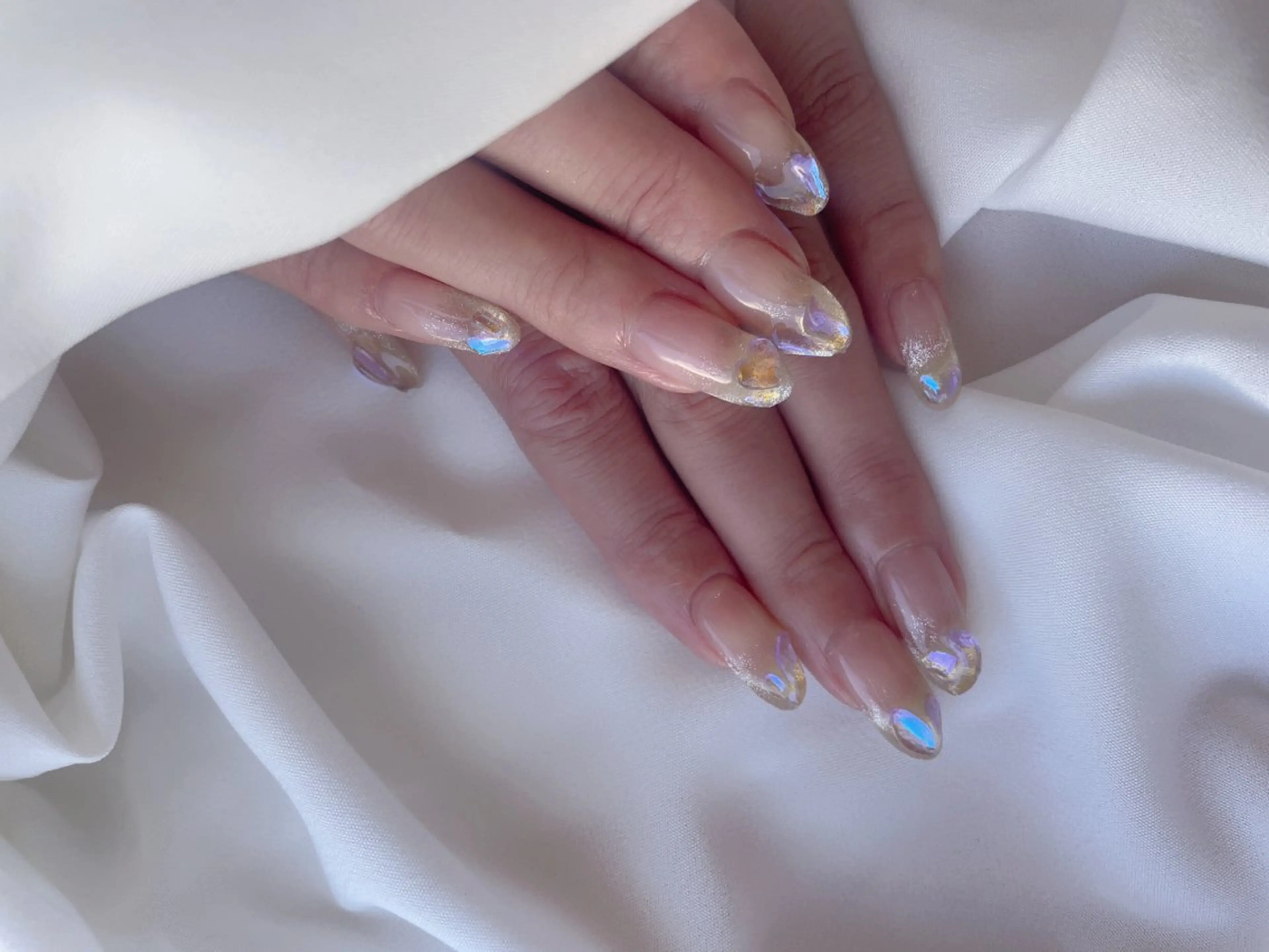 ネイル ストーンネイル A OIのネイルデザイン