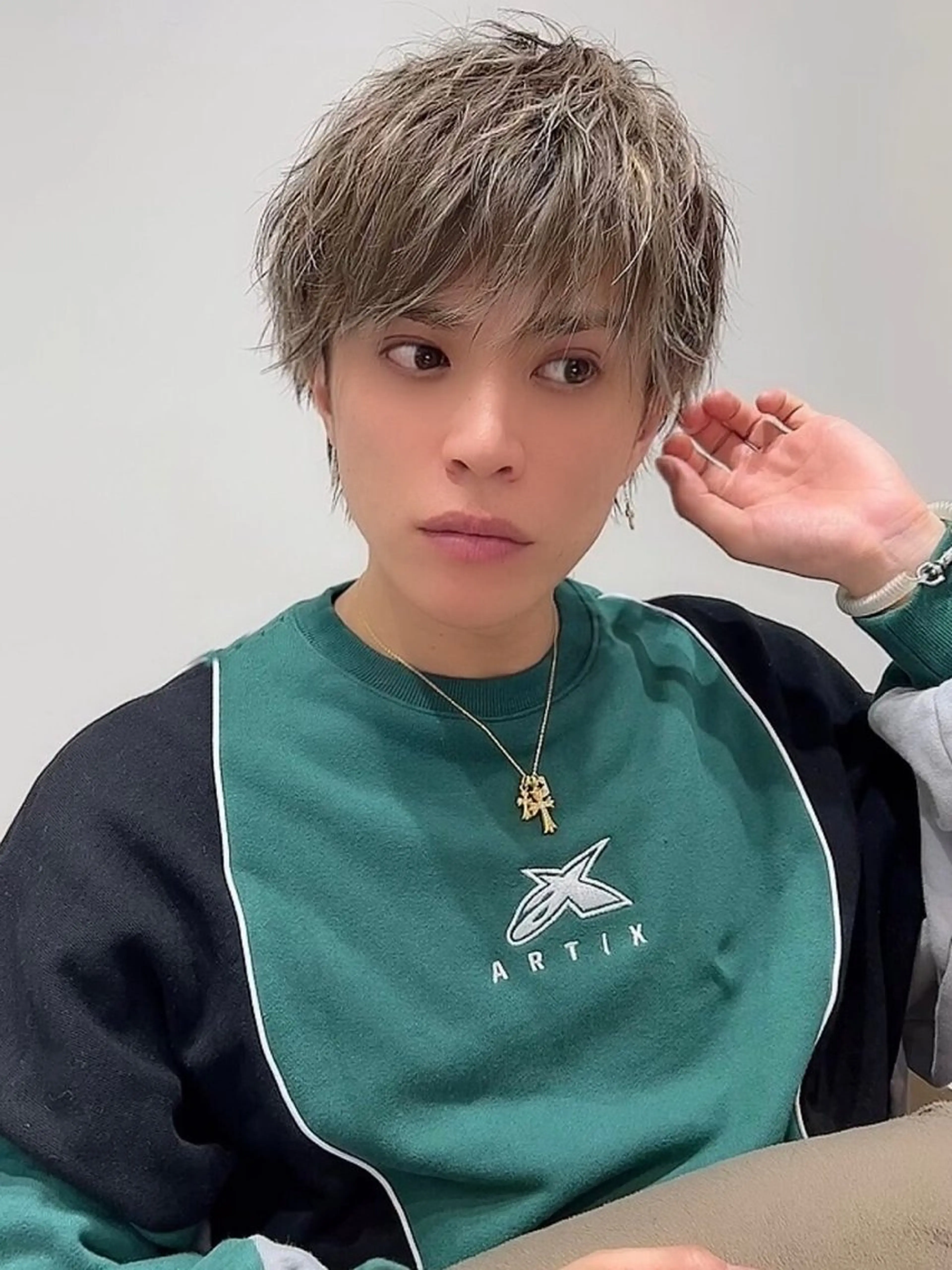 ショート メンズ カット 山﨑 燦人のヘアスタイル