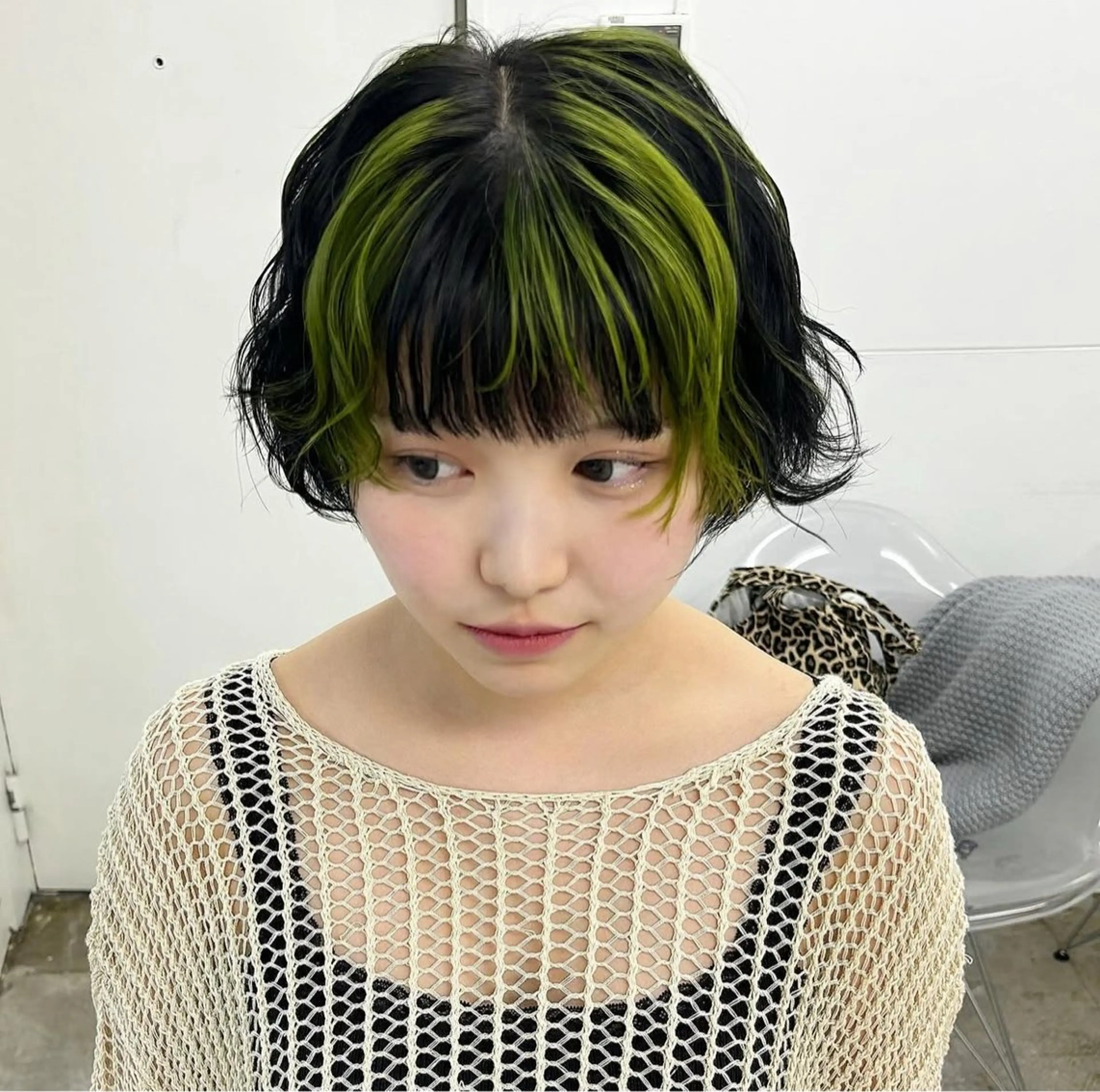 ショート カラー ヘアカラー トリートメント hair salon　丹tan所属・Rena✴︎トレンド ×スタンダードMIXのヘアスタイル