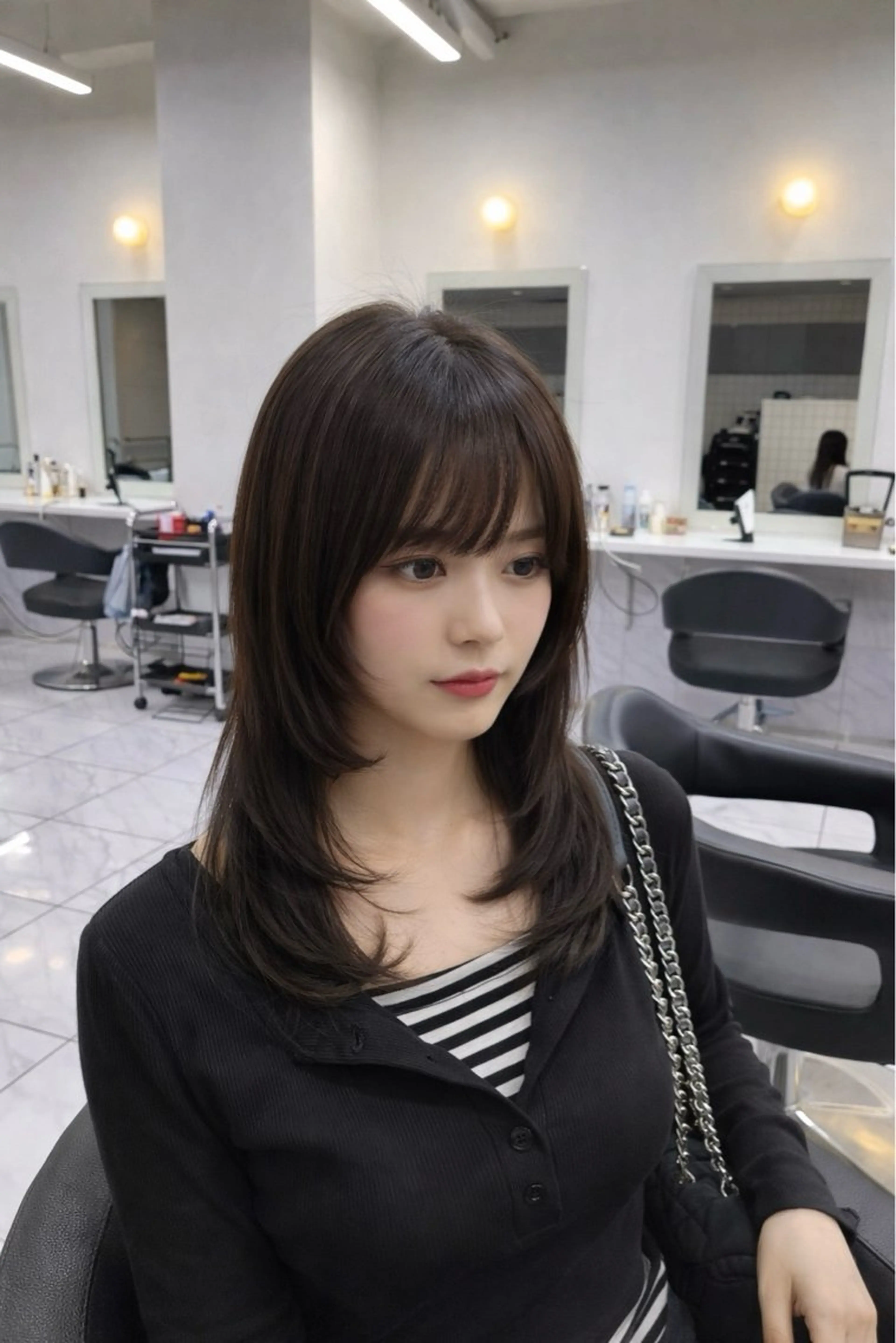 【期間限定】トレンドハッシュカット+髪質改善トリートメント。✧。・゚の写真