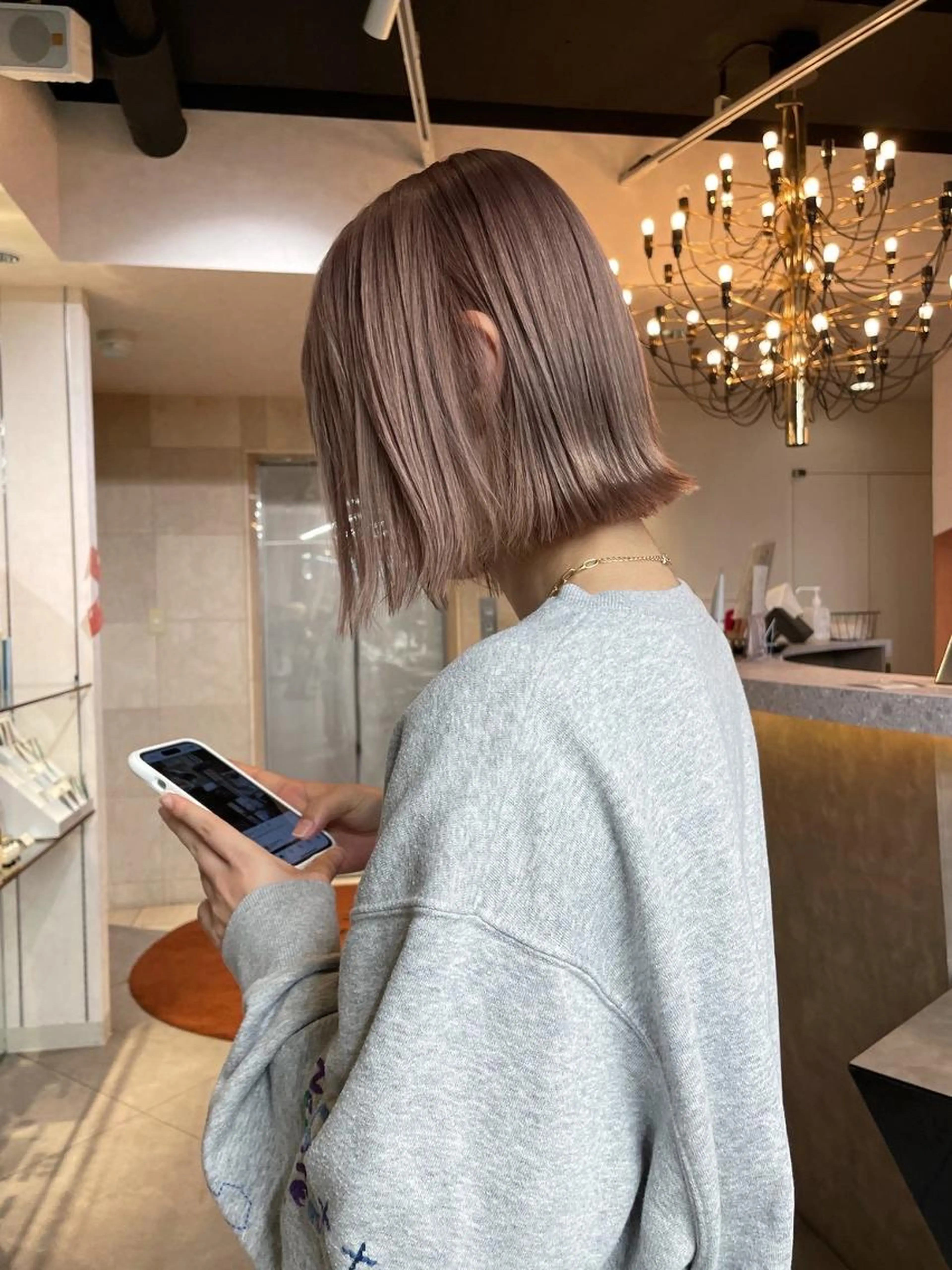 【ワンカラーで迷ったらコレ！】選べるカラー+カット+TR ￥6980の写真