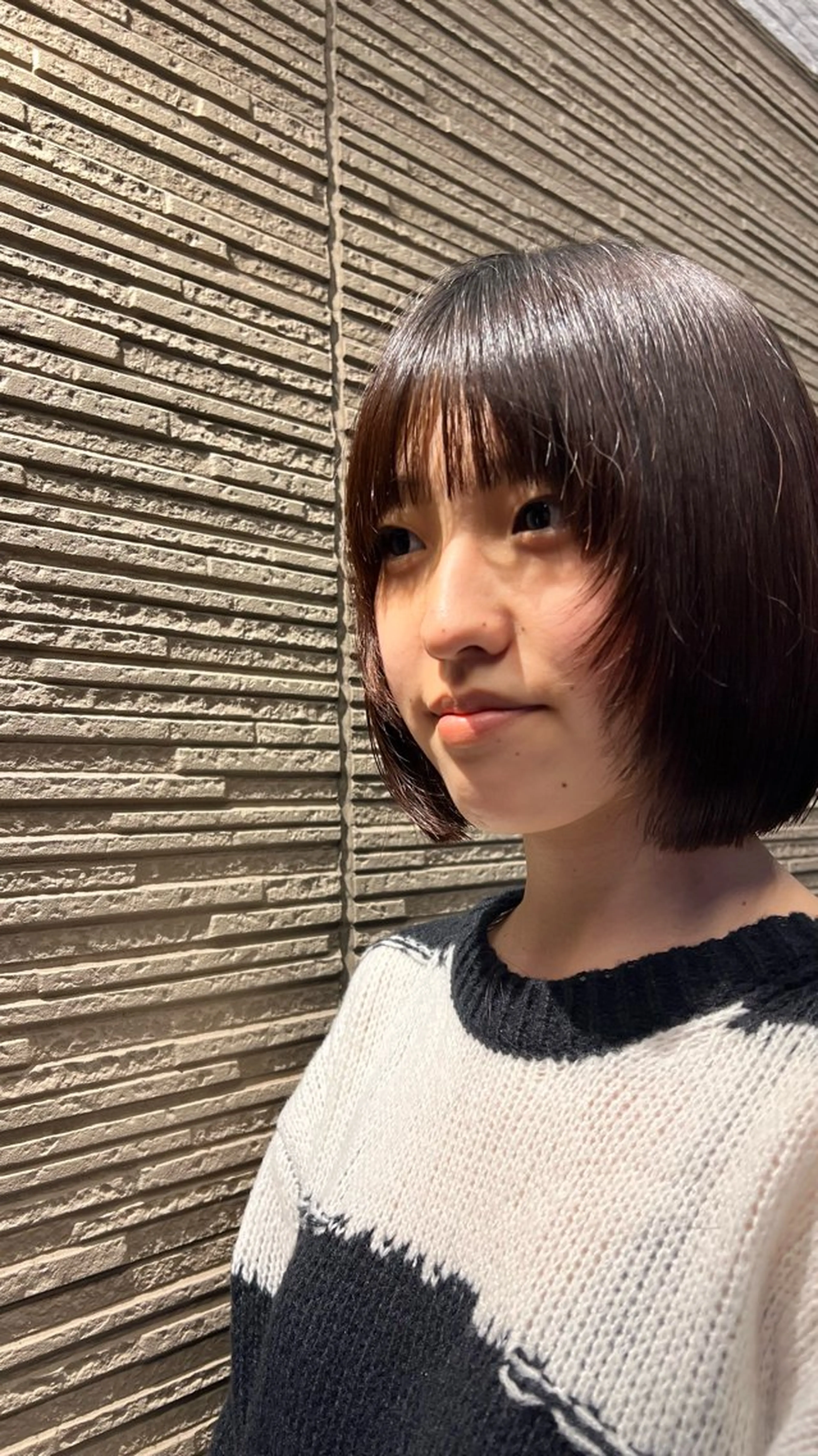 ショート 顔まわりレイヤー 顔周りカット レイヤーカット Yuka/Aujua ソムリエ/髪質改善のヘアスタイル