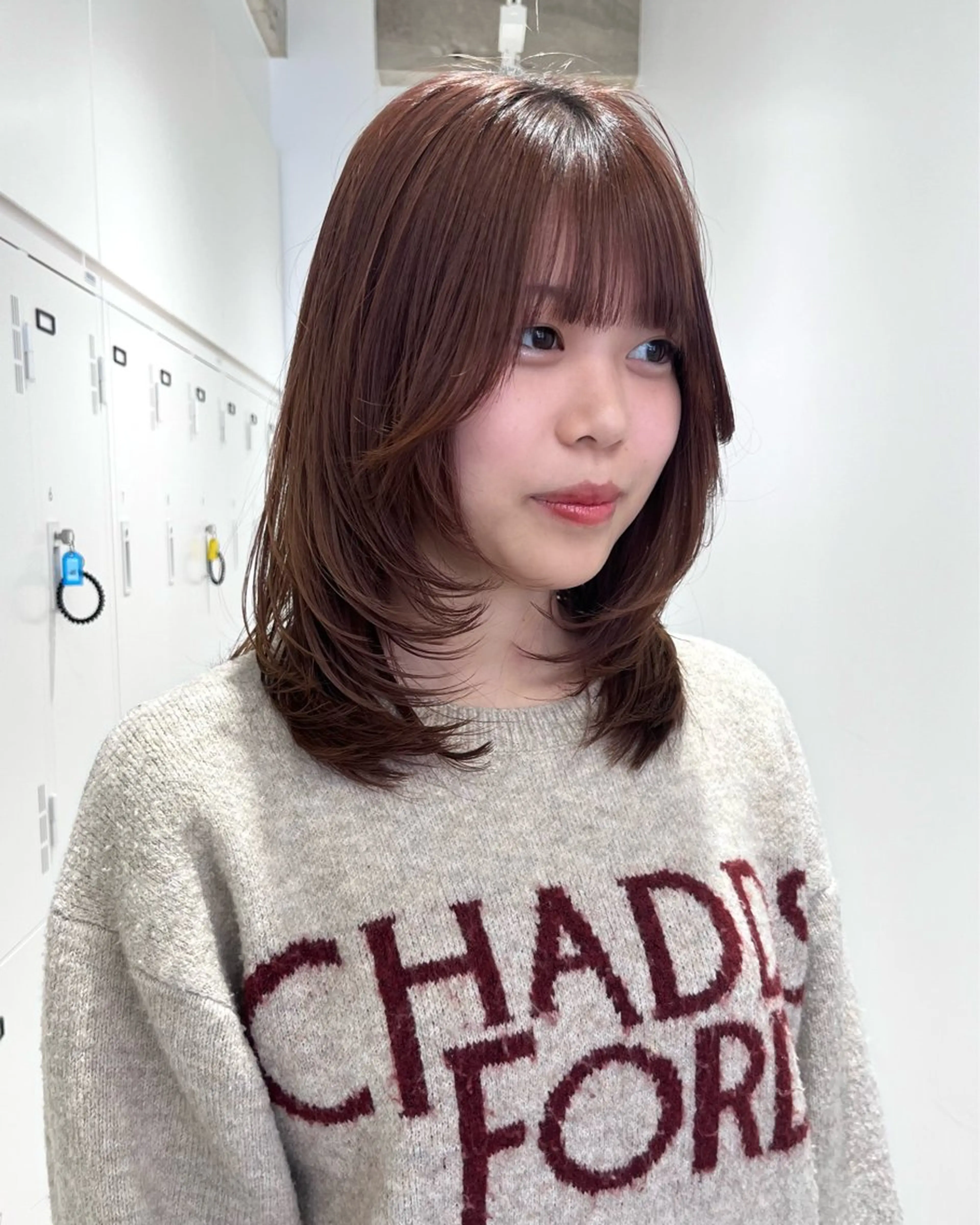ミディアム 🪐💫レイヤー/ 似合わせ/あやねのヘアスタイル