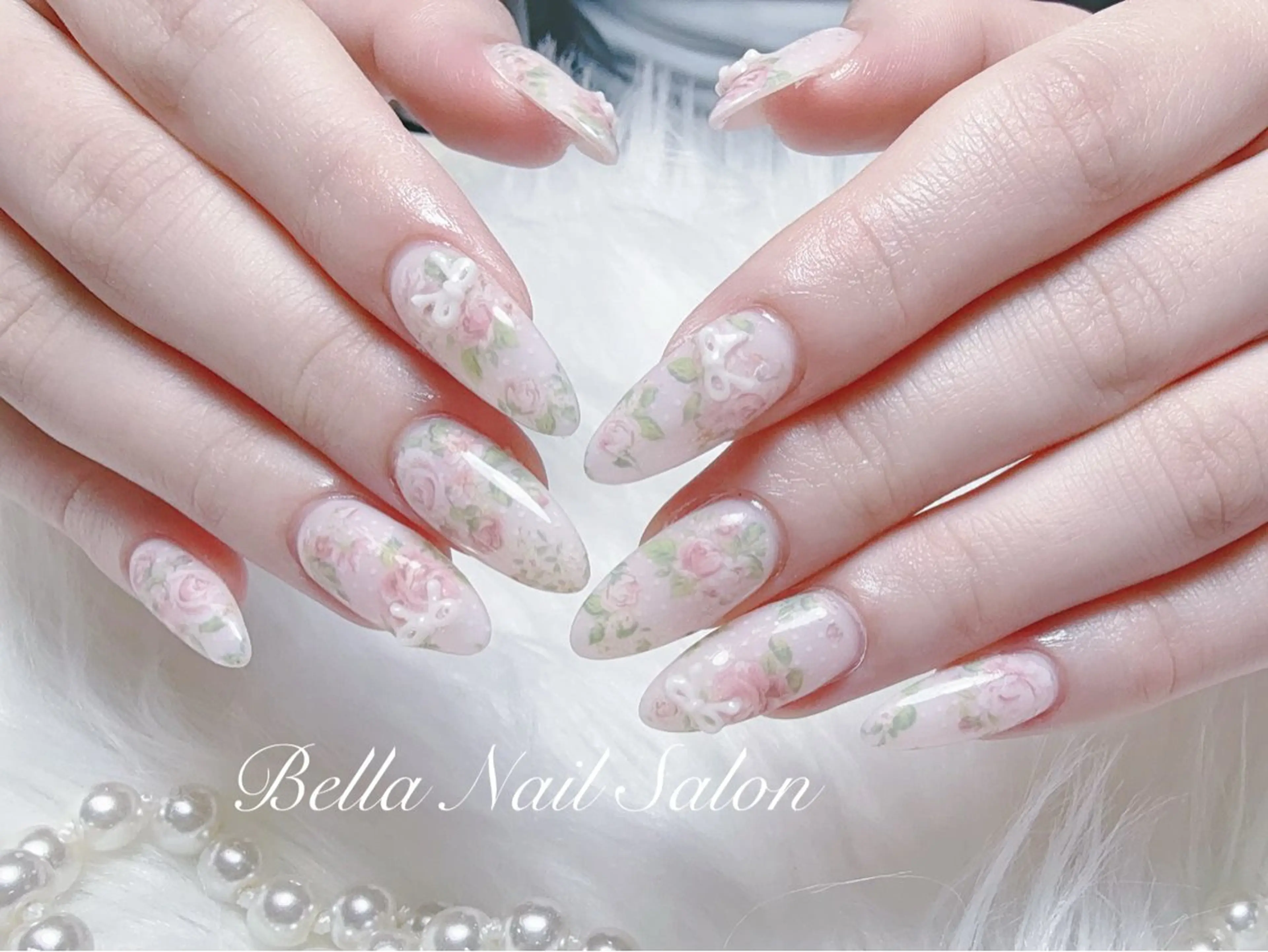 ネイル ハンドネイル Bella Nail Salonパラジェルのネイルデザイン