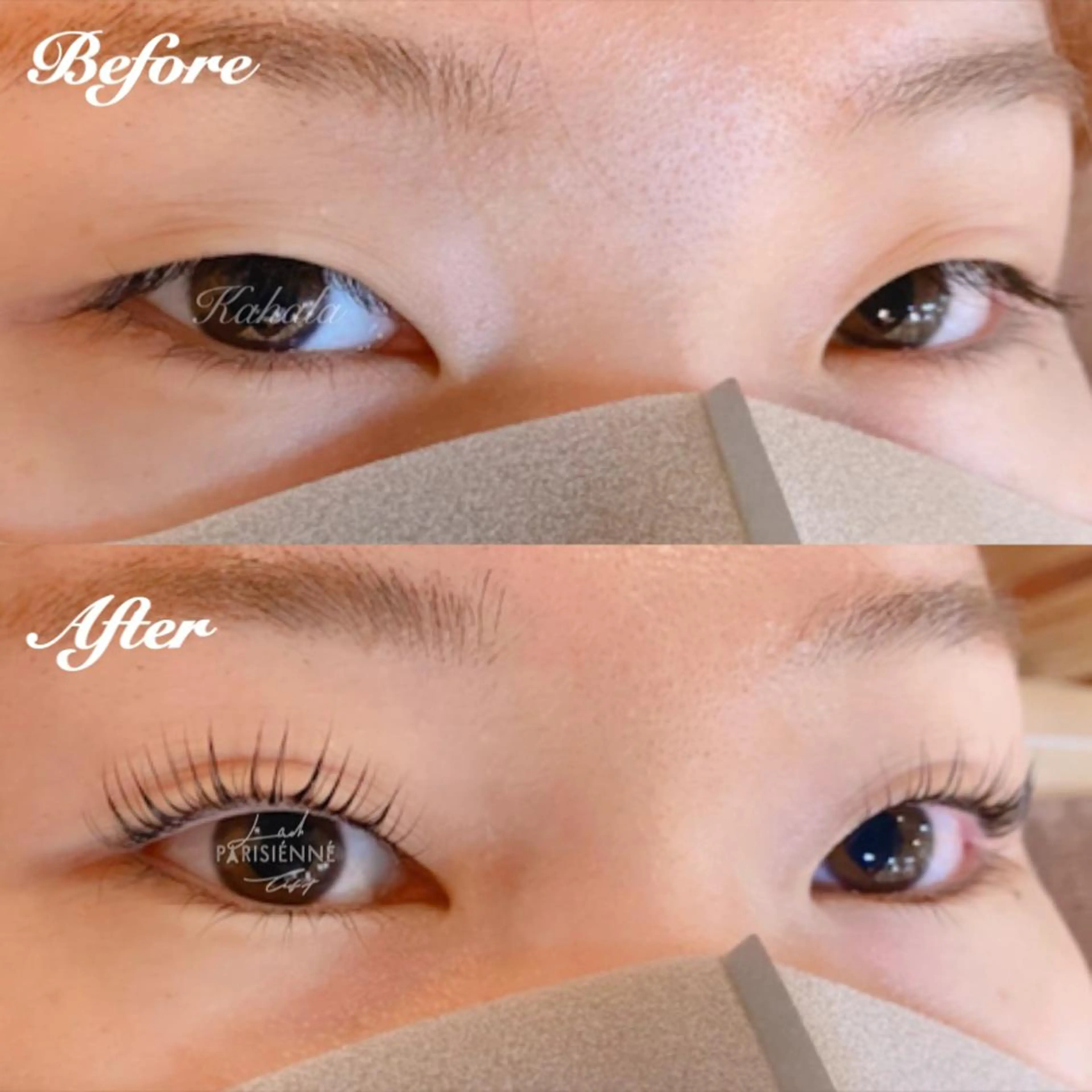 マツエク・マツパ パリジェンヌラッシュリフト Saki yのマツエク・マツパデザイン