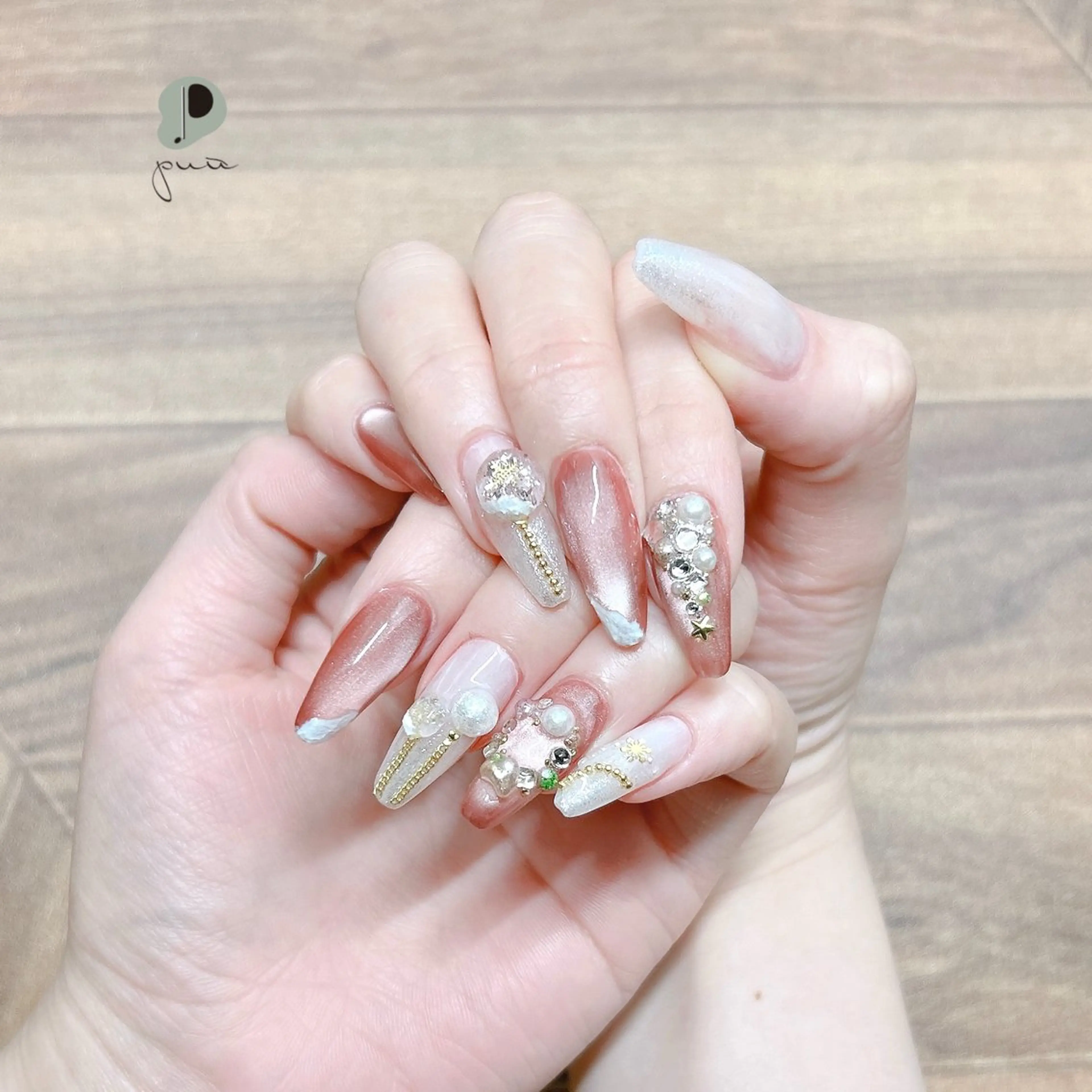 ハンドネイル Nail salon puu kyotoのネイルデザイン