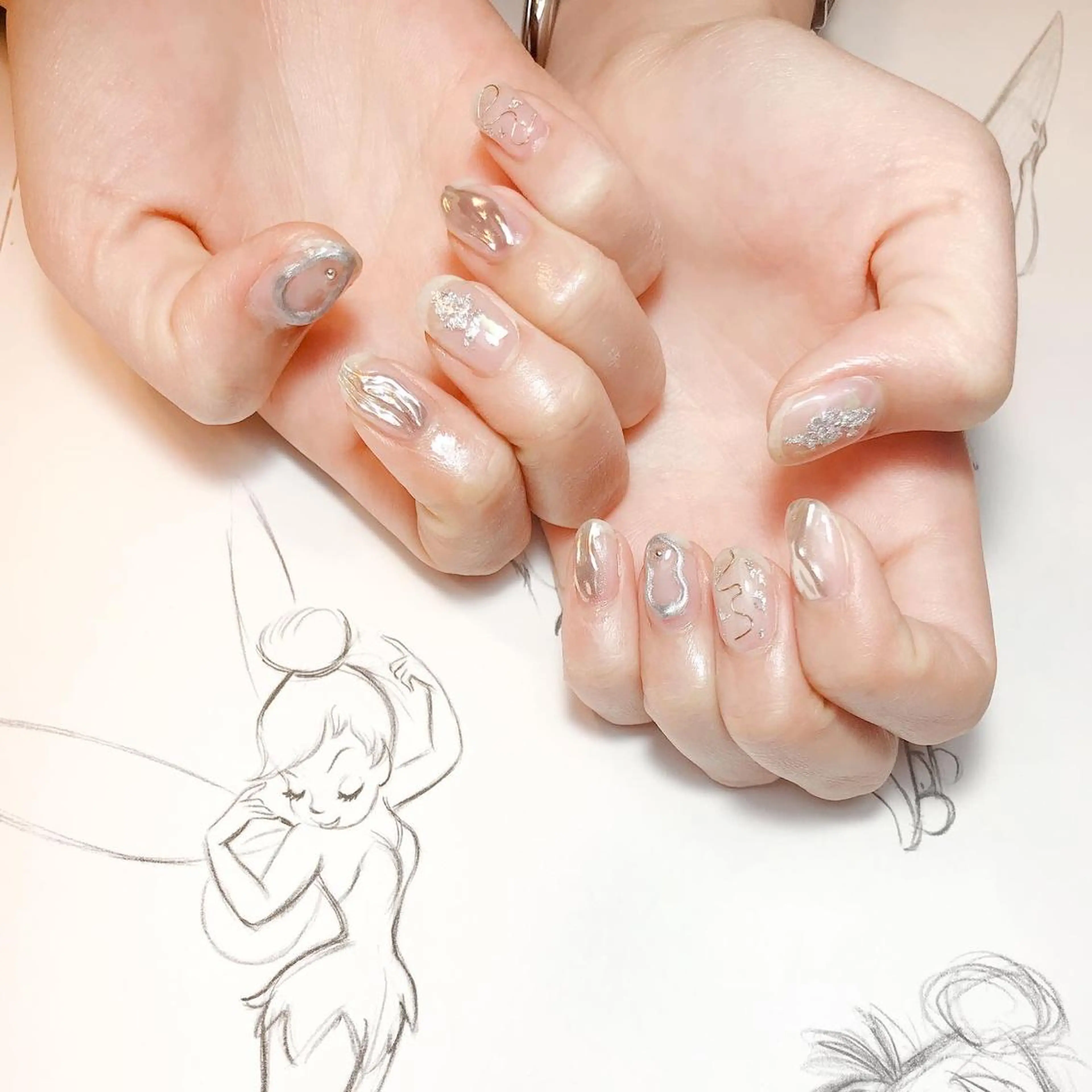 ネイル ニュアンスネイル owlnail /持込みデザイン専門のネイルデザイン