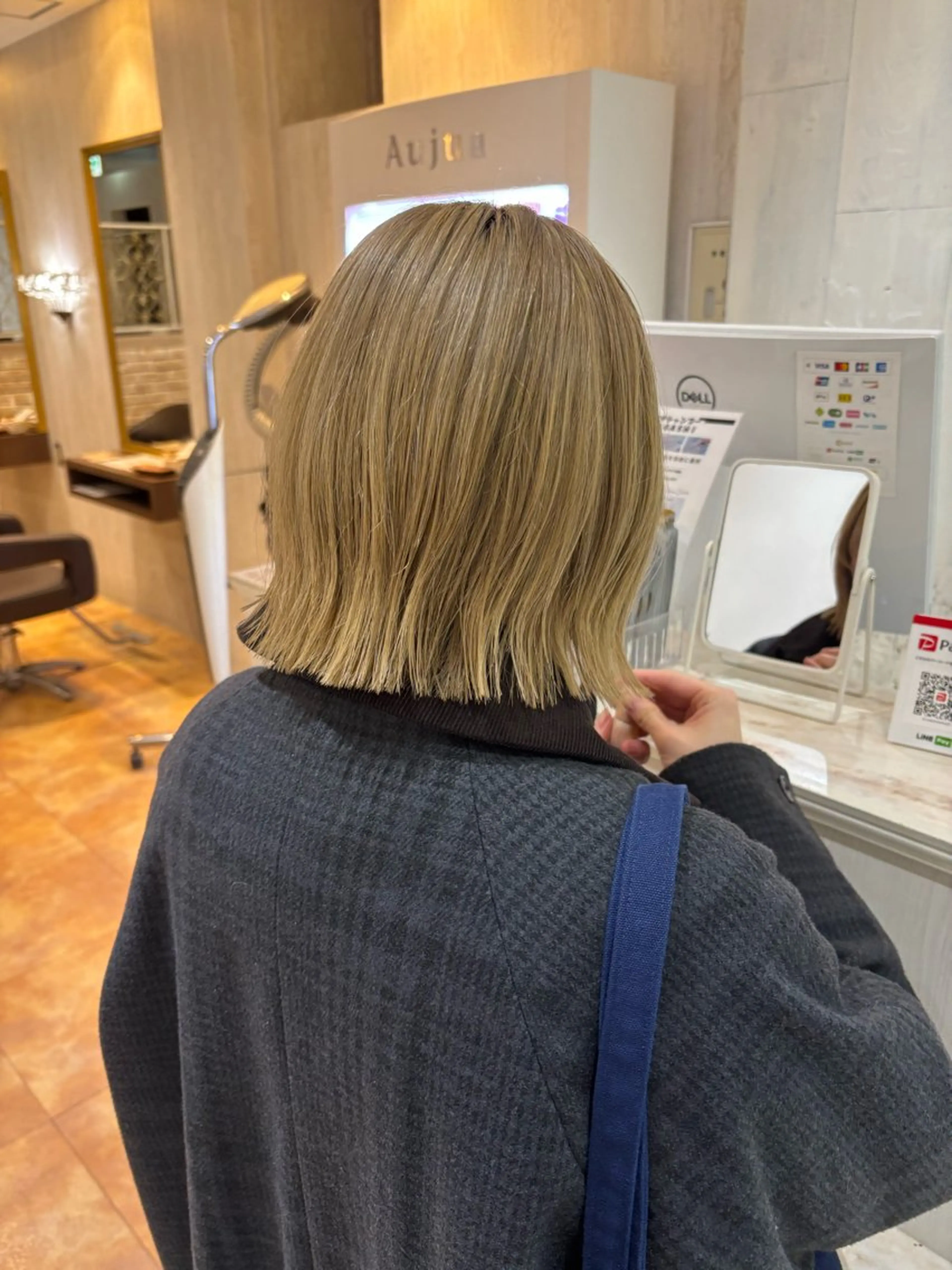 ショート カット トリートメント ヘッドスパ yui🥀/ボブ /ブリーチなしカラーのヘアスタイル