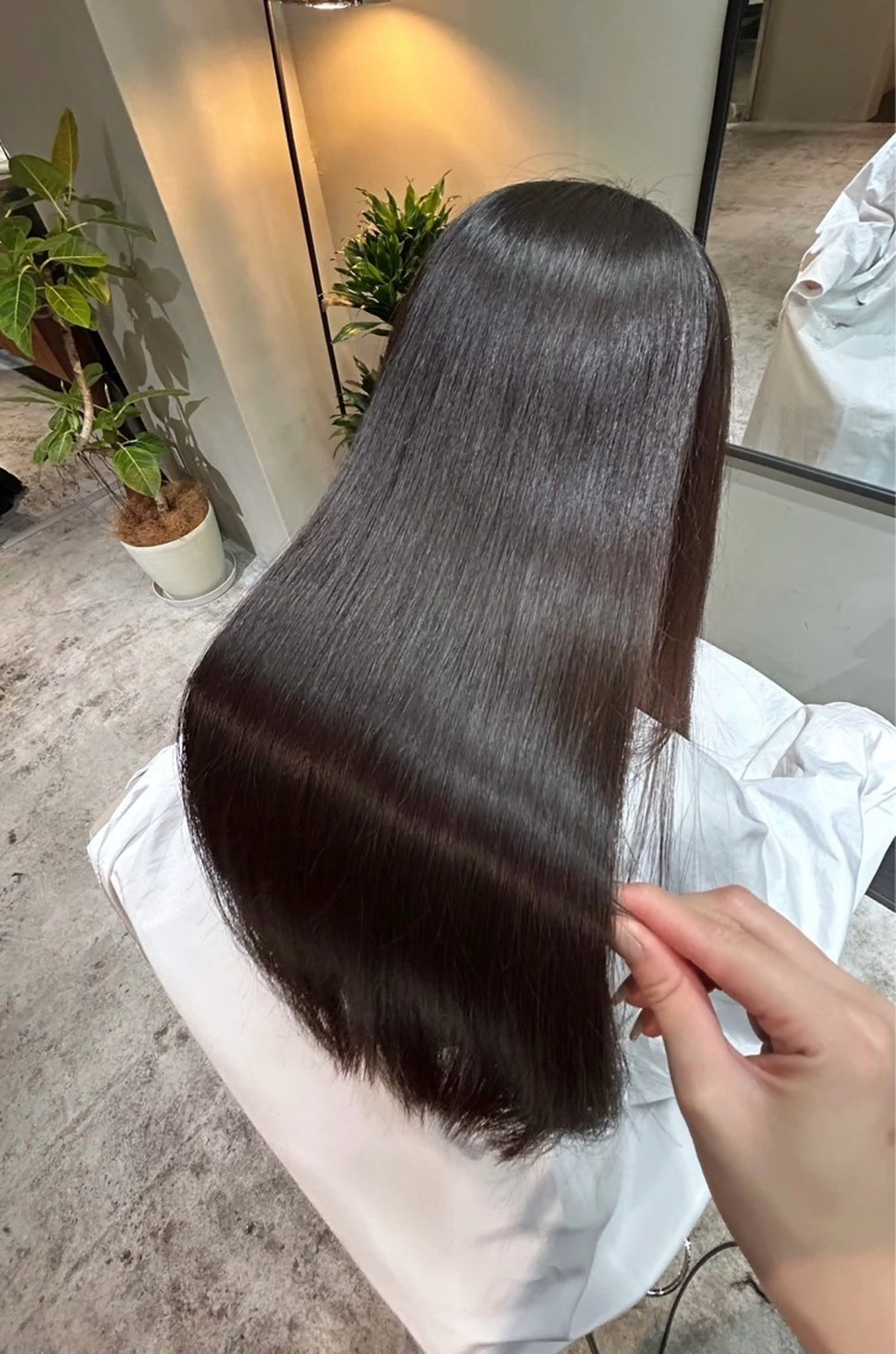 ロング 髪質改善 カット ヘアカラー トリートメント 神山美歌/髪質改善 /八丁堀のヘアスタイル