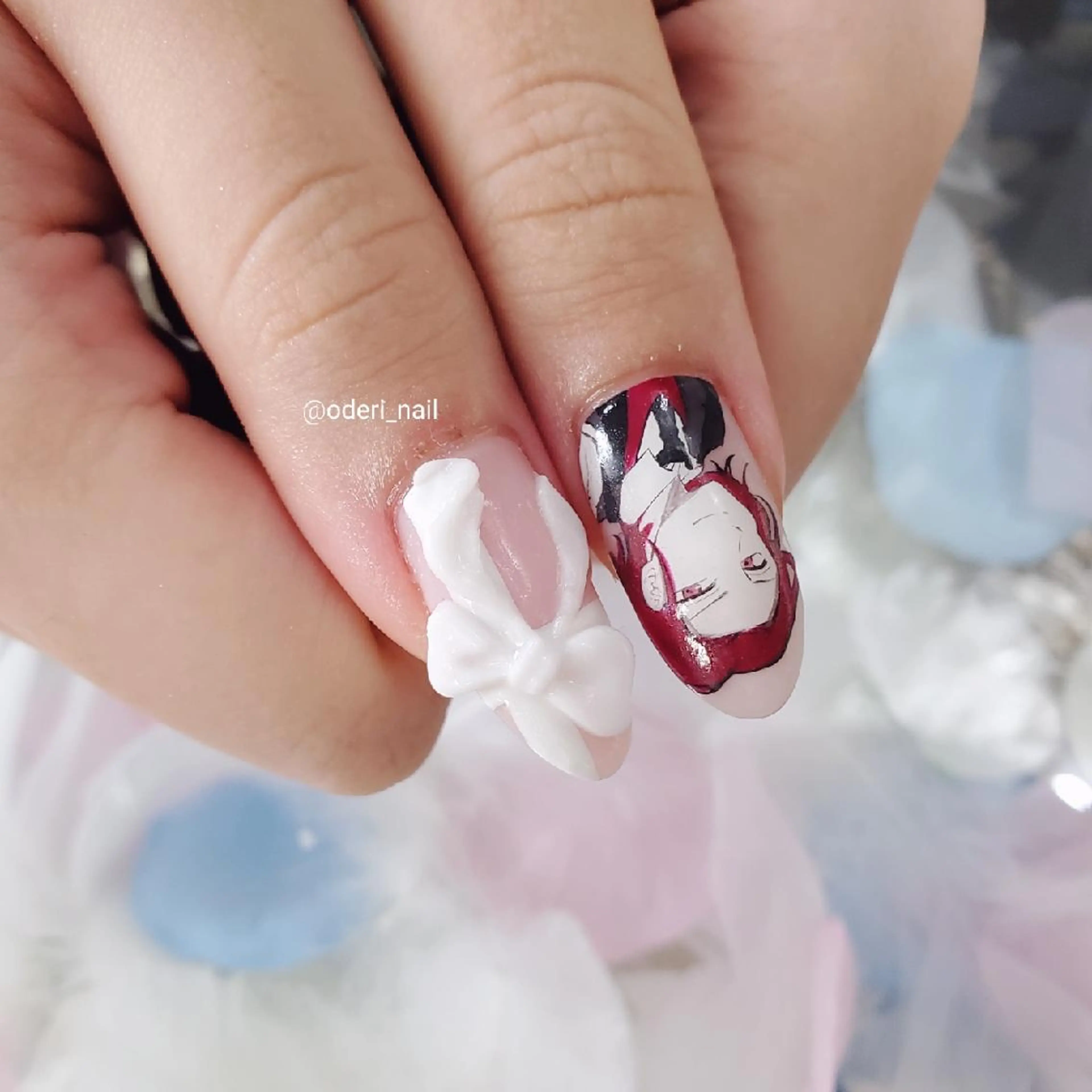ネイル アートネイル ジェルネイル おで@ oderi_nailのネイルデザイン