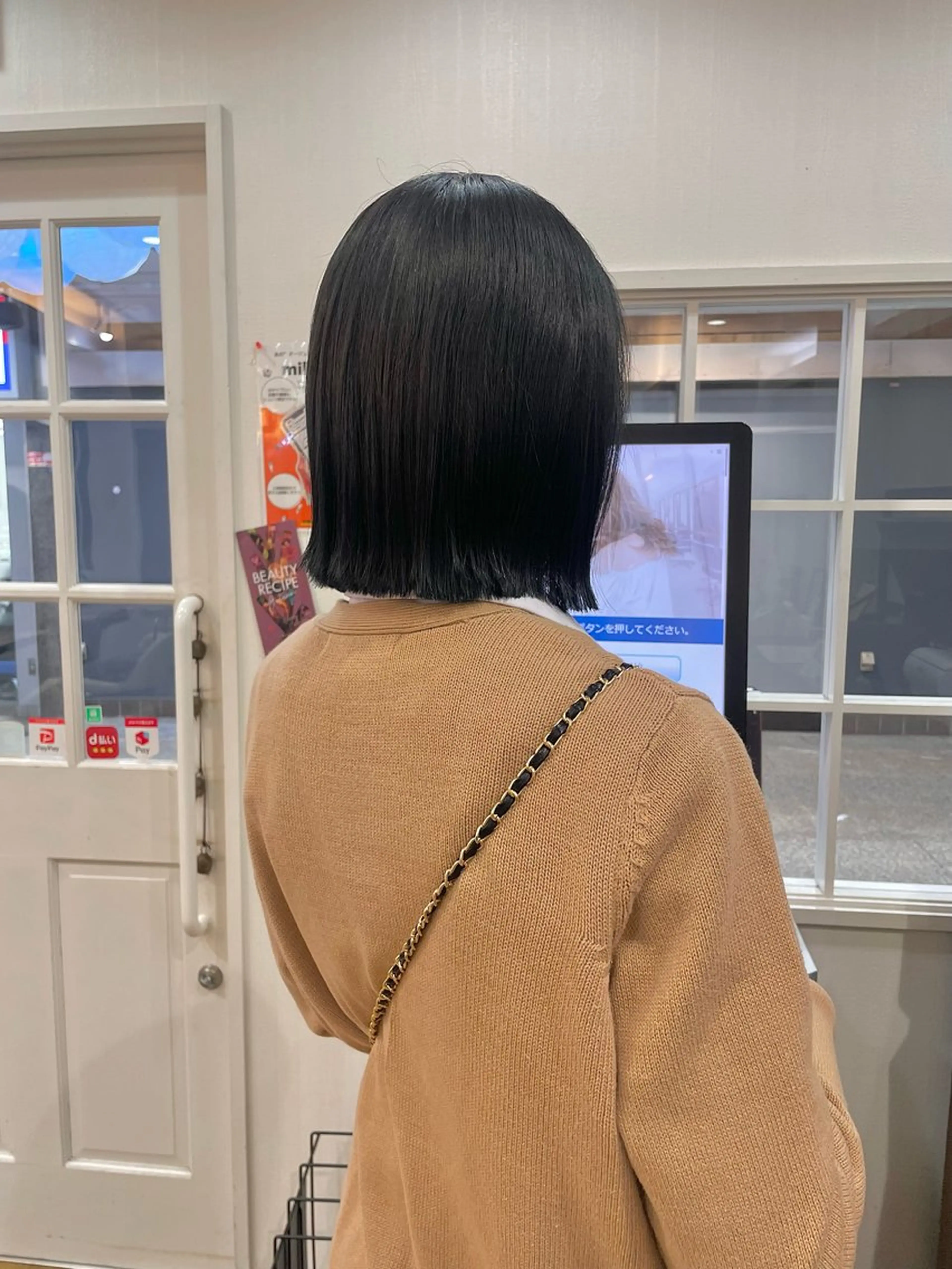 ミディアム ボブ 外ハネヘア カット 💖ダブルカラー/ ヘアセット/晴香💖のヘアスタイル