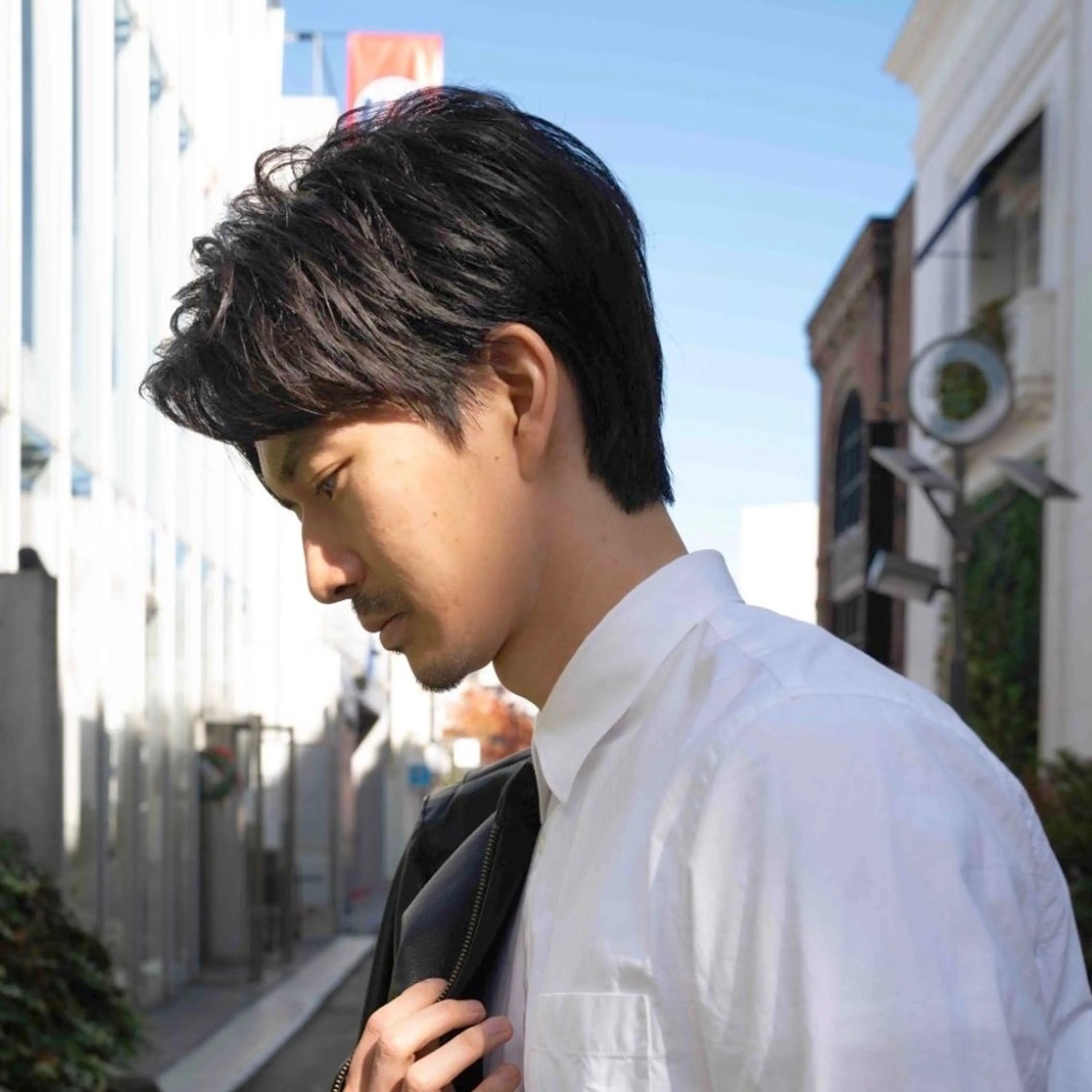 ショート カラー パーマ メンズ カルマパーマ メンズパーマ スペインカール ツイストスパイラルパーマ 刈り上げ 朝楽メンズパーマ 🥇メンズカット吉田のヘアスタイル