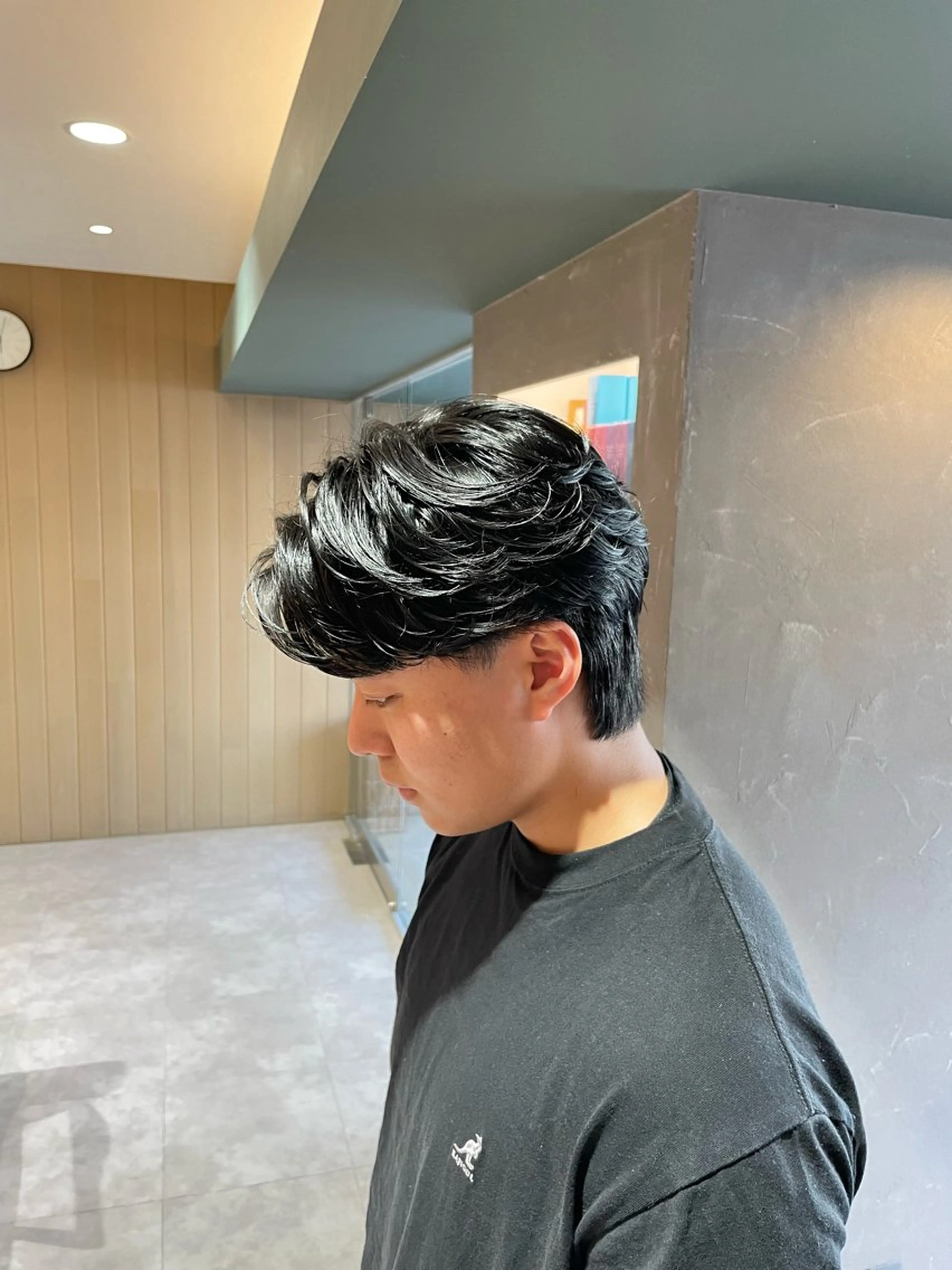パーマ メンズ フェザーパーマ メンズパーマ カット パーマ PAPASS|尾頃 功明|メンズパーマのヘアスタイル