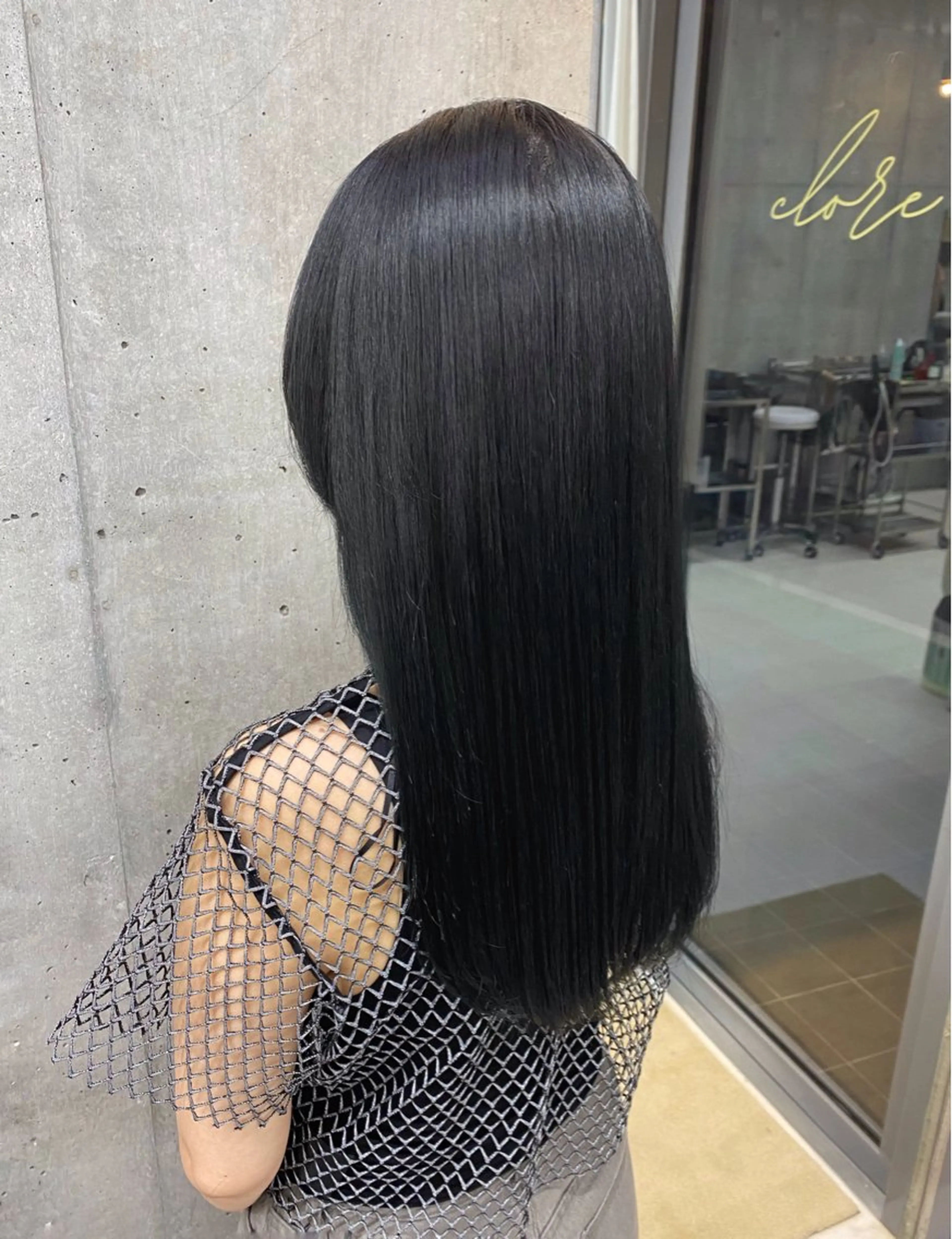 セミロング うる艶ヘア♡韓国好き 透明感　shotaのヘアスタイル