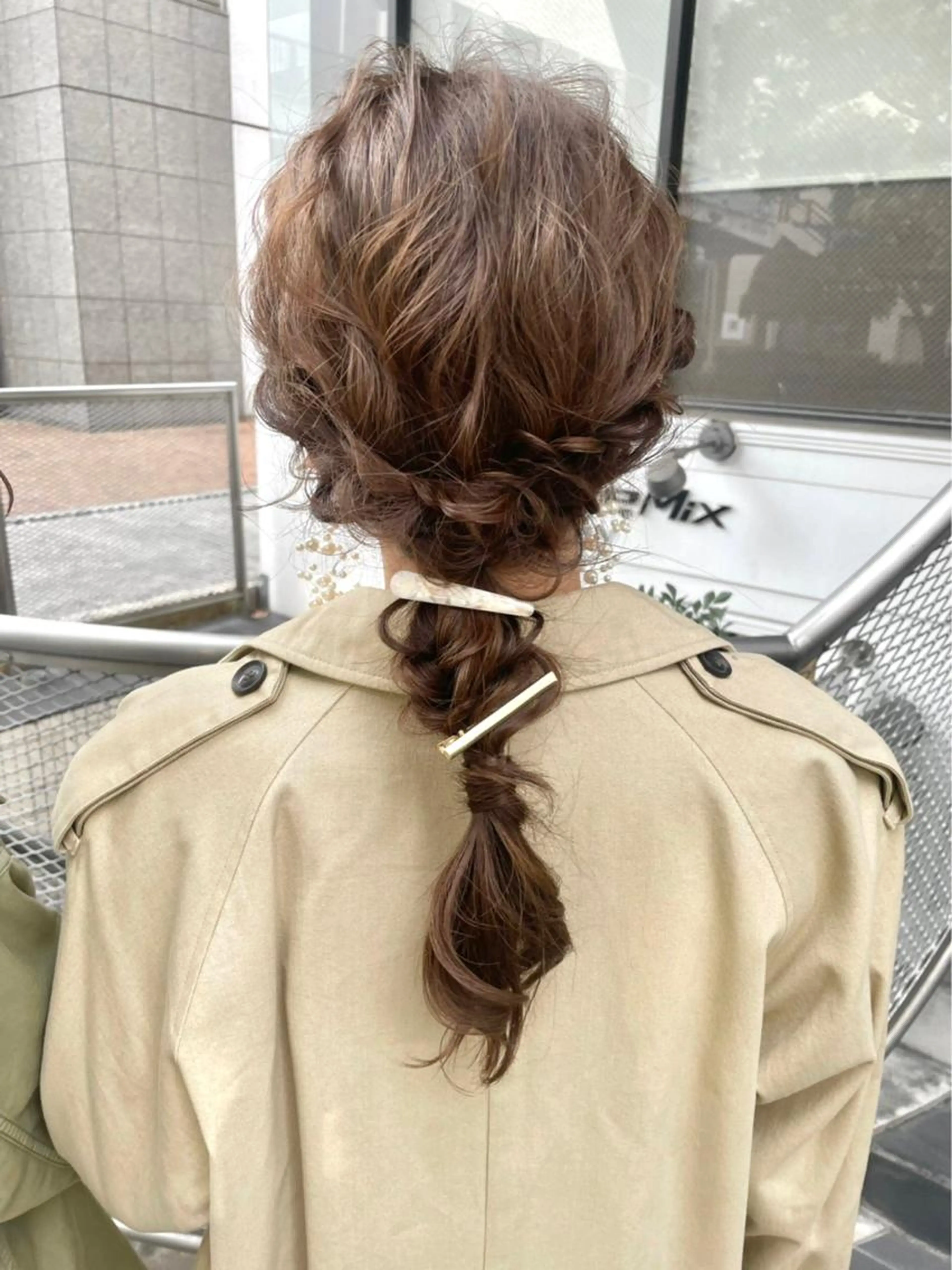 お呼ばれヘアセット𓍯 ♡の写真