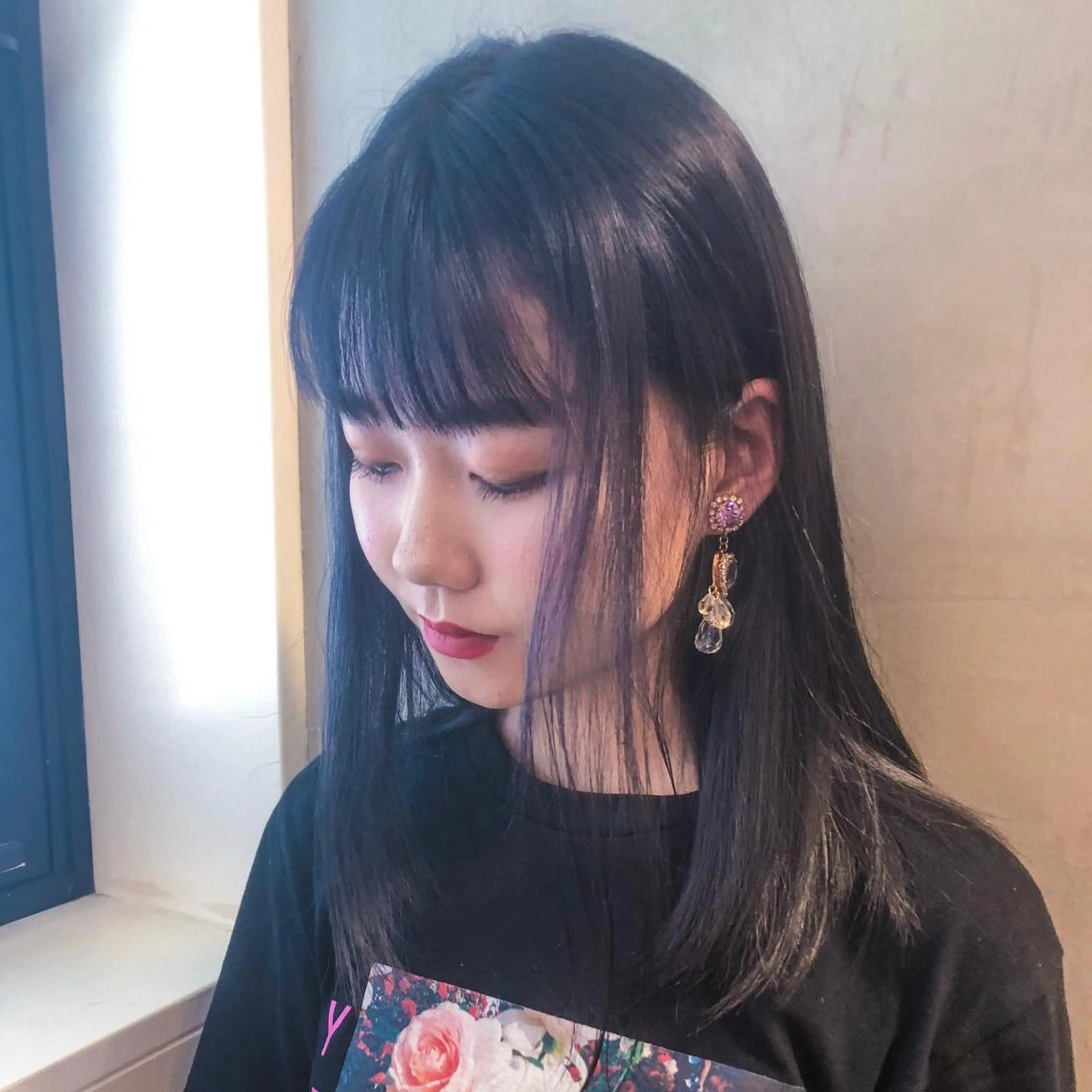 ロング ヘアカラー nessヤマサキ リュウタのヘアスタイル