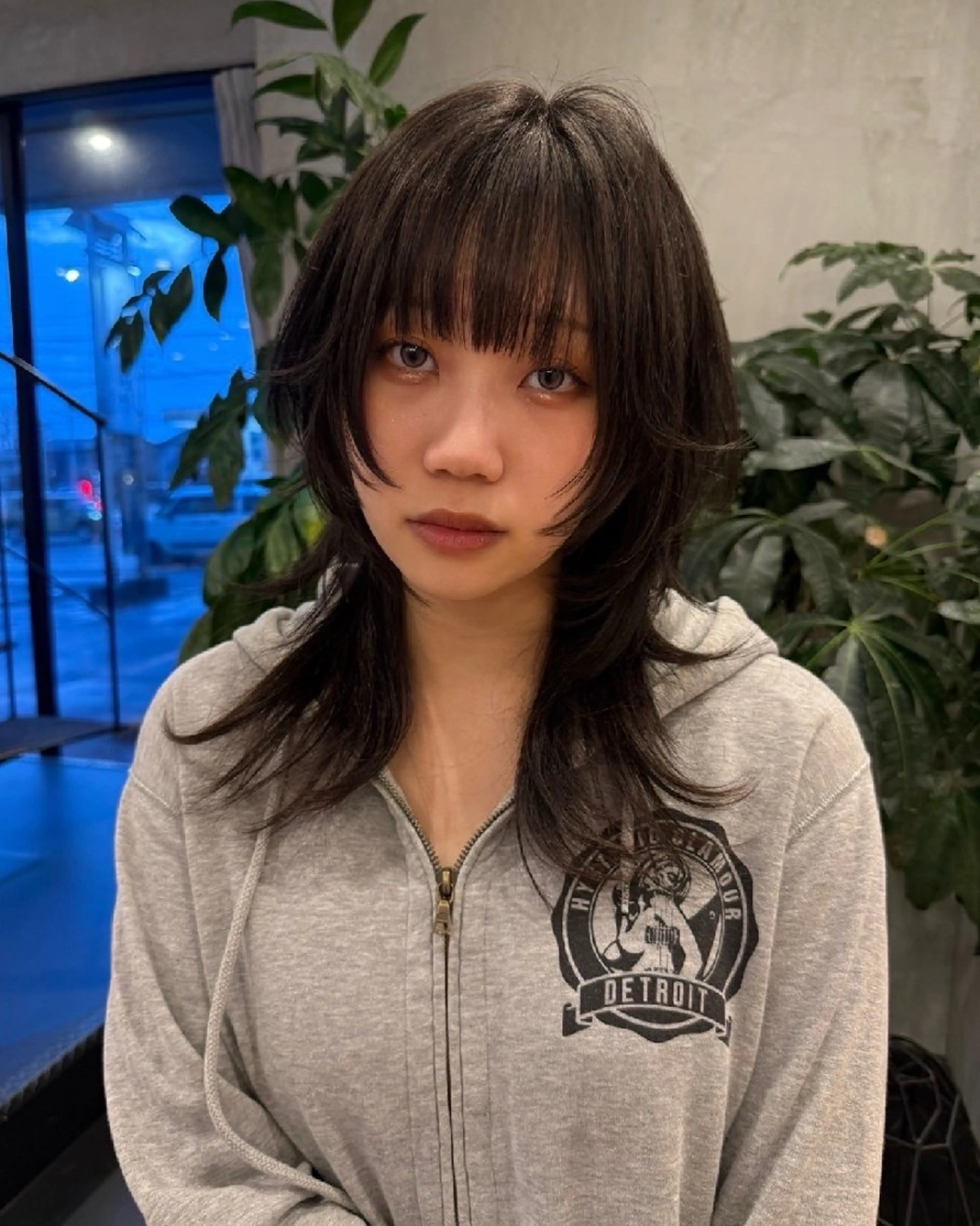 ミディアム ブリーチカラー/ 名古屋/ioriのヘアスタイル