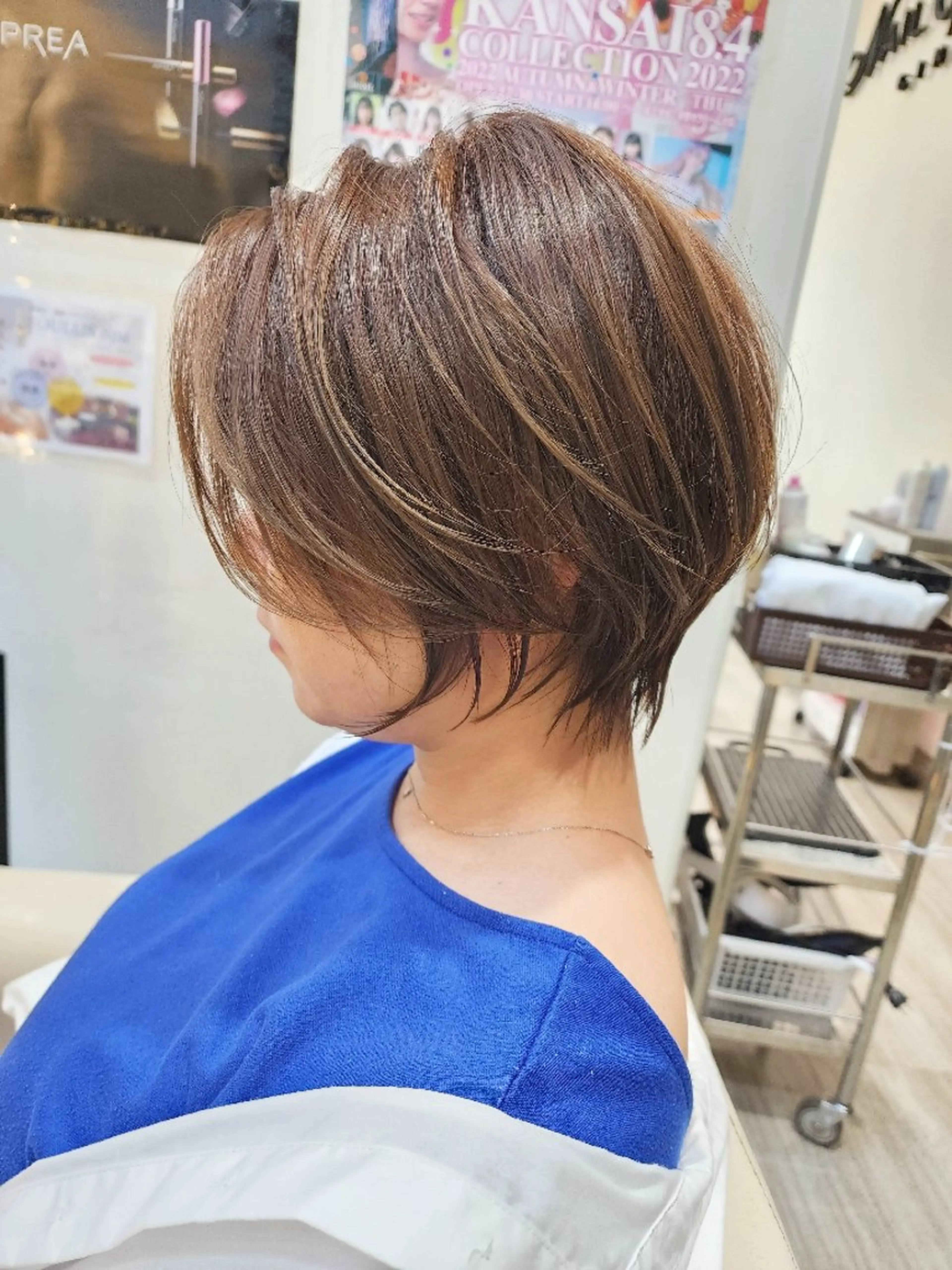 ショート カット 田嶋  利範のヘアスタイル
