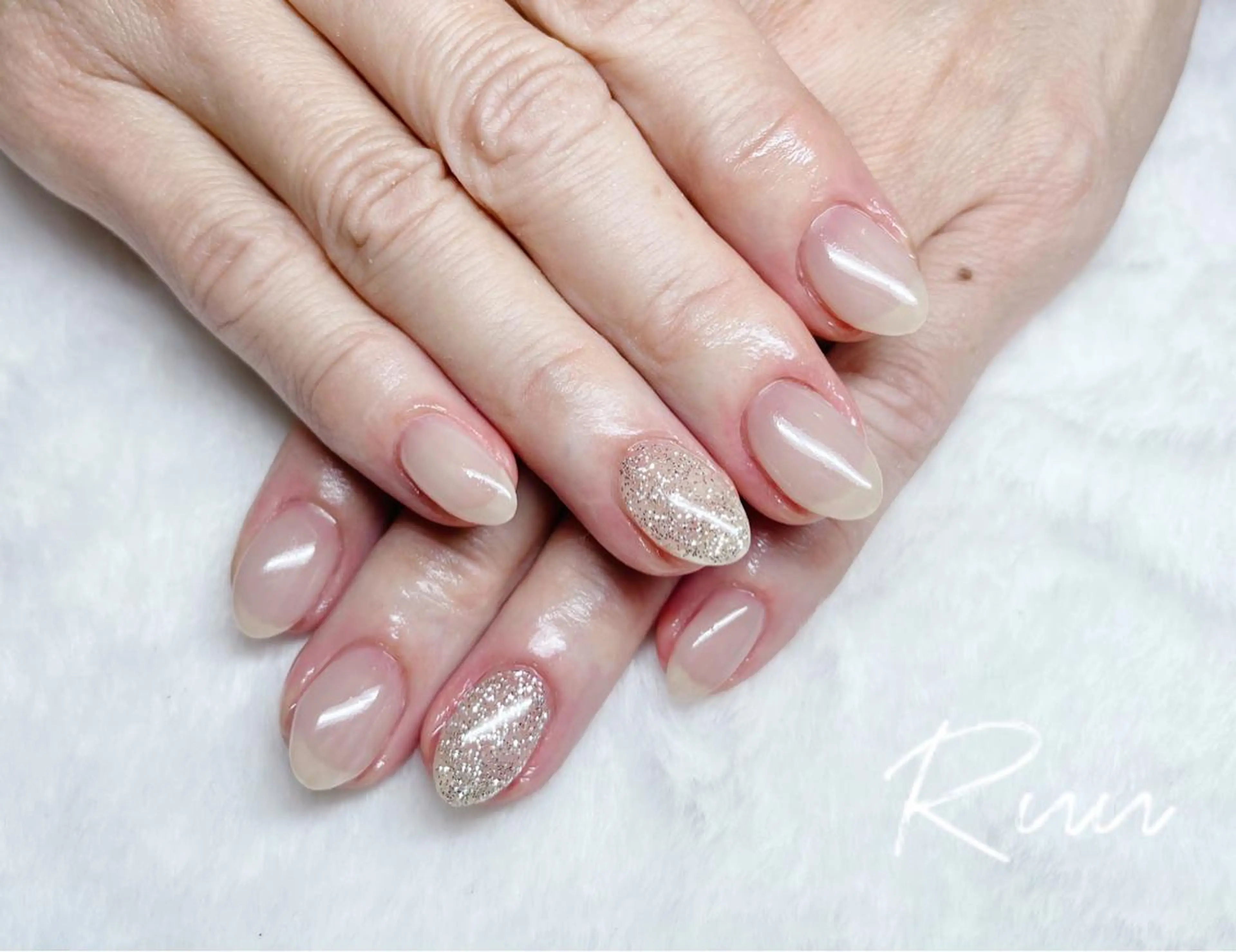 ネイル アートネイル フットネイル フレンチネイル キラキラネイル 韓国ネイル Nail salon Ruuのネイルデザイン