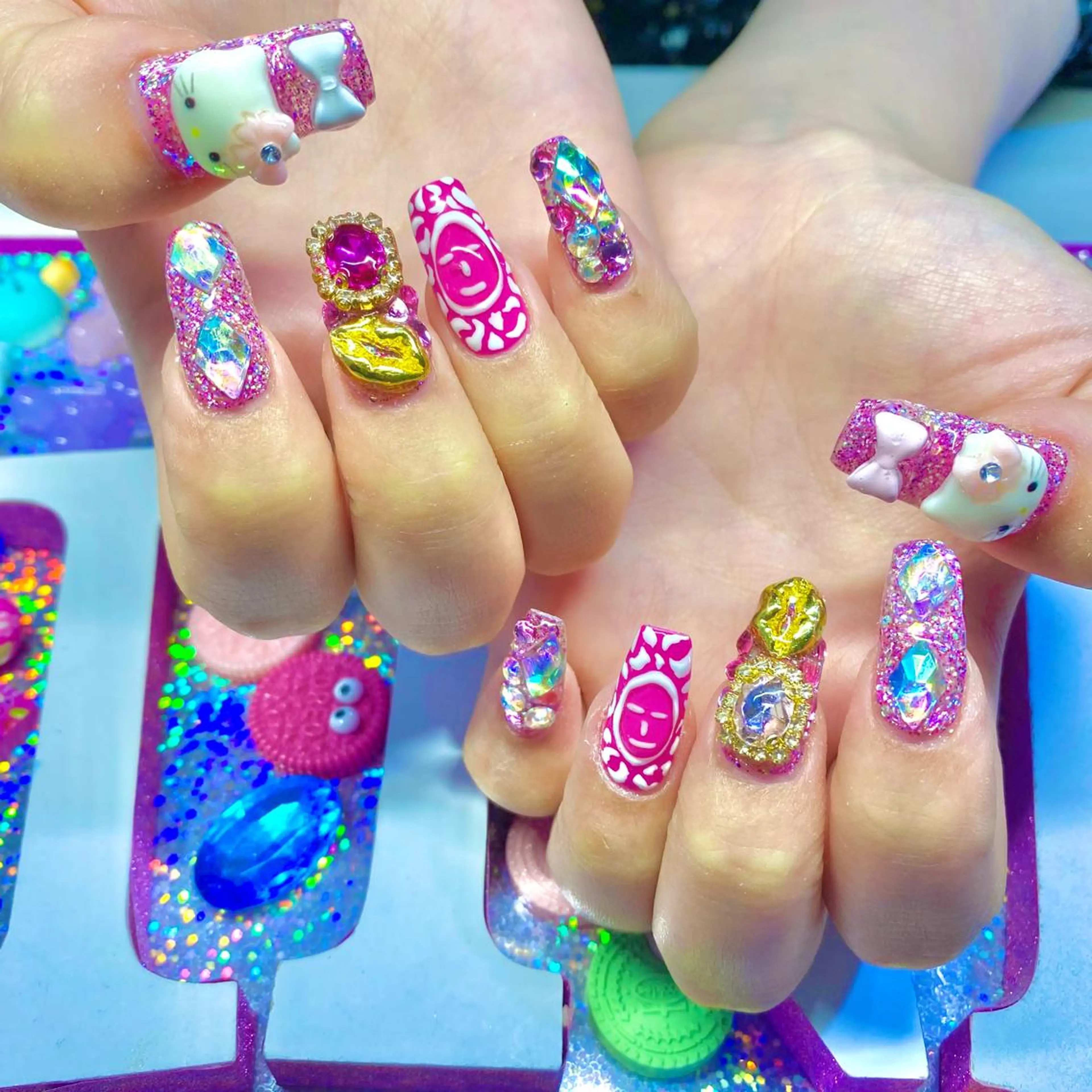 ネイル アートネイル クリアネイル ジェルネイル ニュアンスネイル オフィスネイル 8appy YUKITIN.Bのネイルデザイン