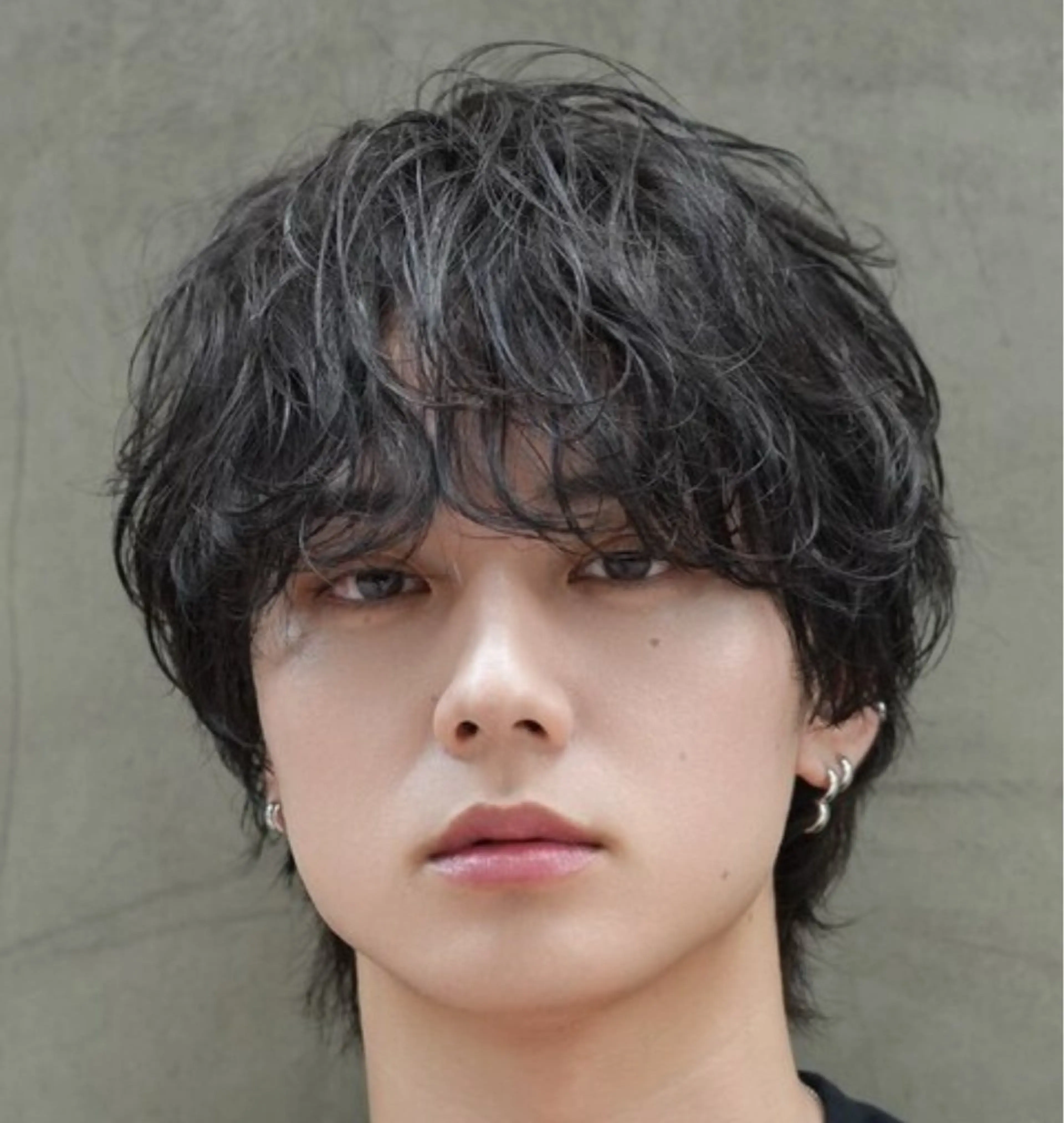 パーマ メンズ センターパート マッシュ メンズパーマ プードルパーマ メンズツイストパーマ カット パーマ トリートメント 仙台フェザーパーマ/ fifth/遠藤楓雅のヘアスタイル