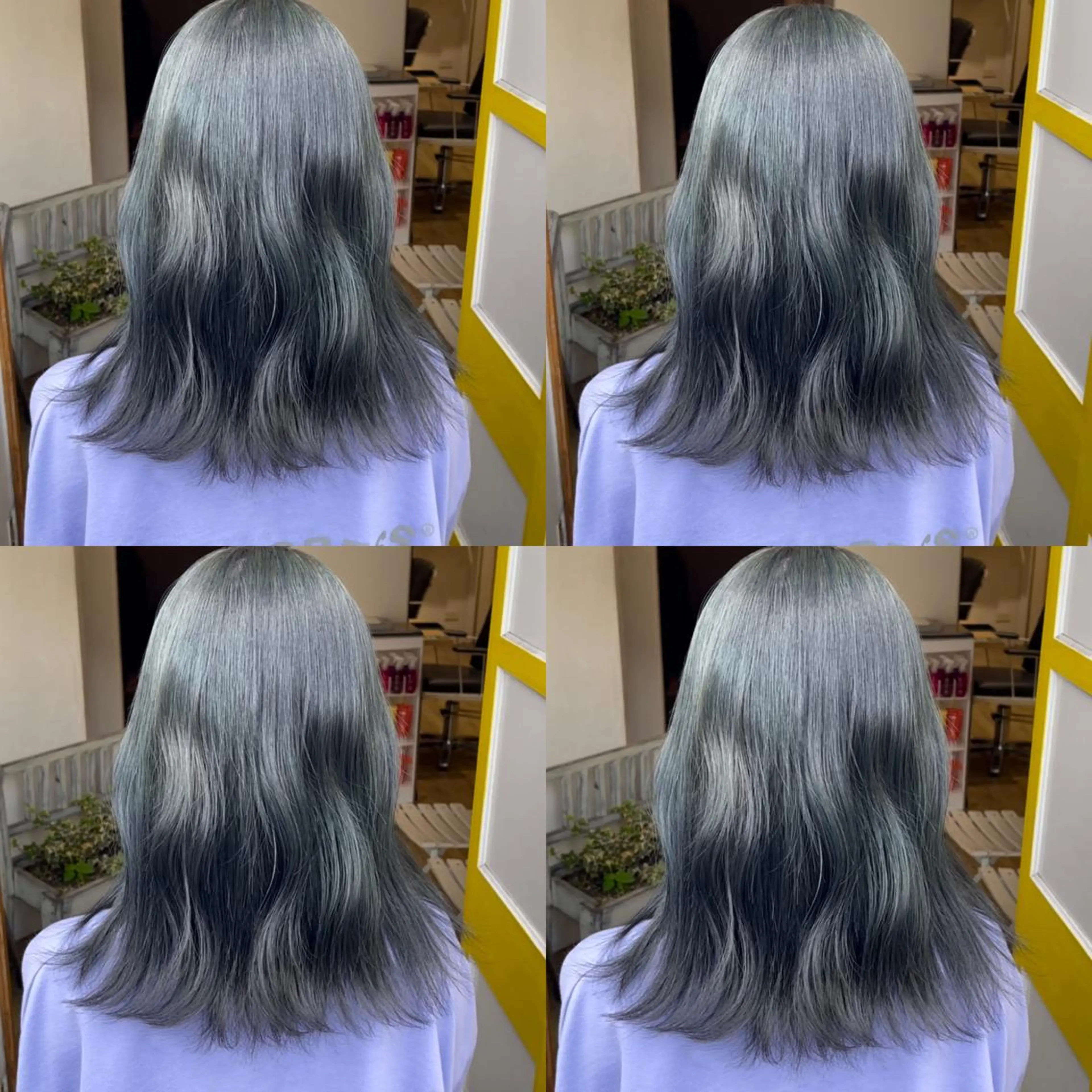 ミディアム カラー カット ヘアカラー トリートメント ヘッドスパ ヘアセット 大人可愛い透明感🌟 小顔・韓国髪🌟野中のヘアスタイル