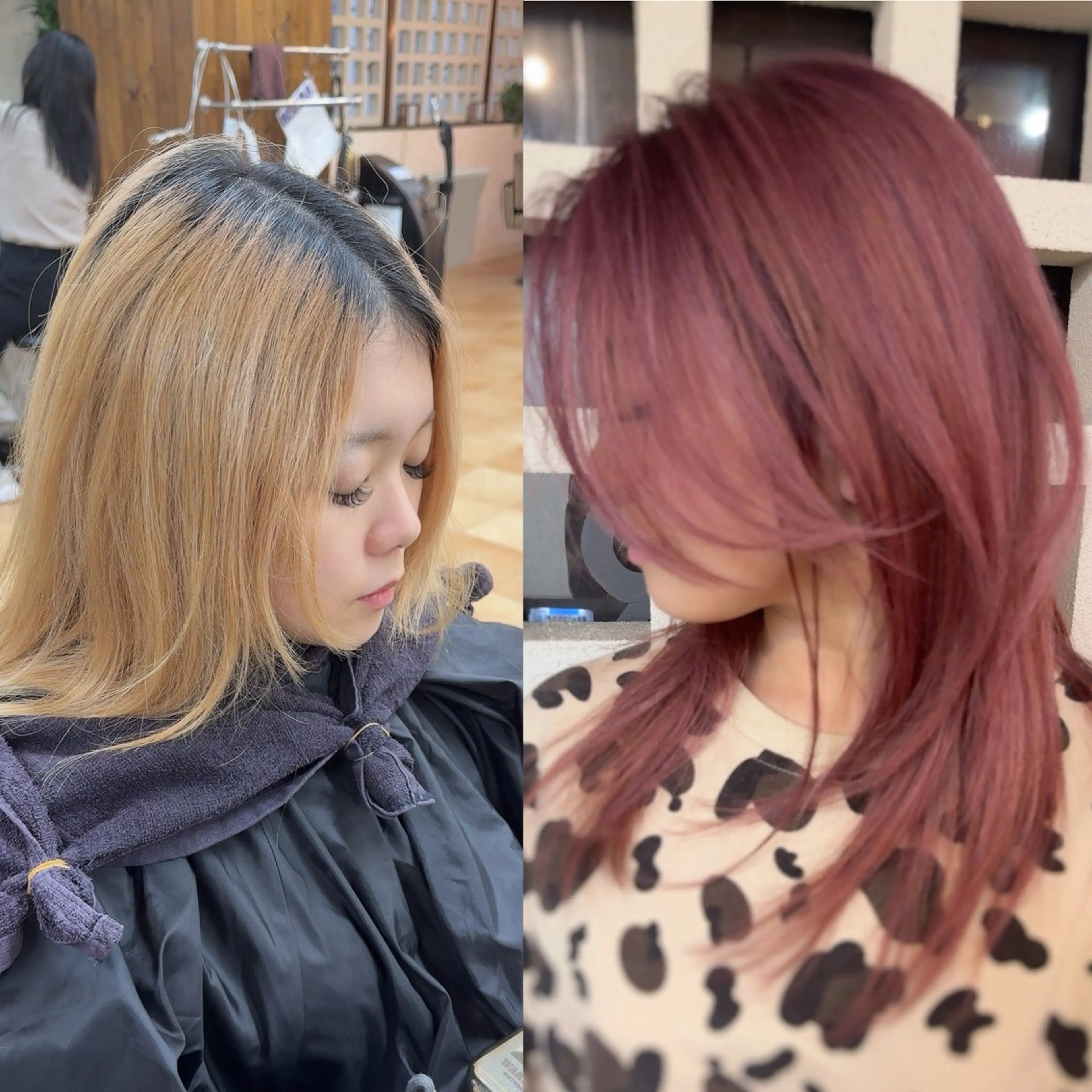セミロング dolphin ドルフィンオーナーのヘアスタイル