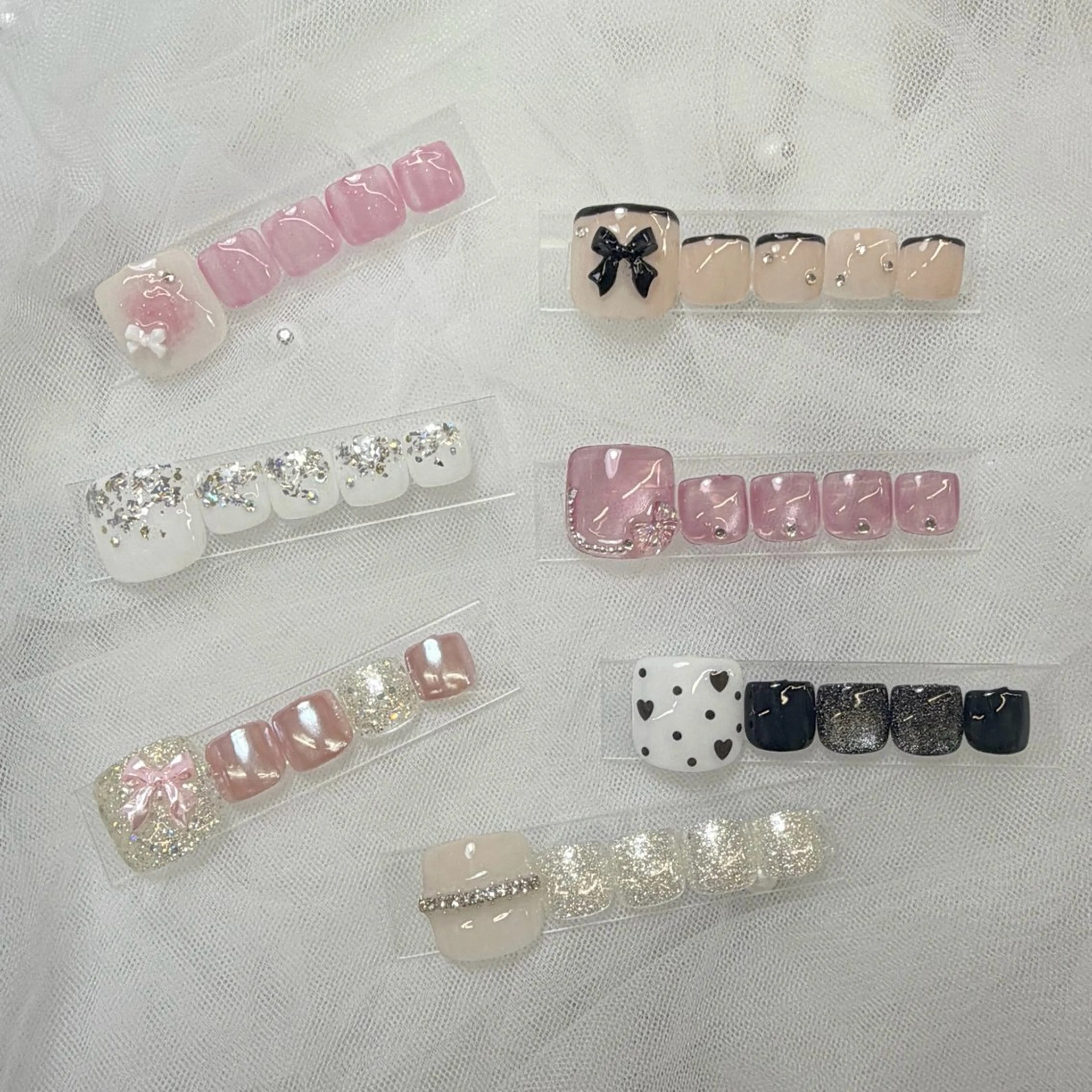 ネイル フットネイル MAKI🎀ガーリー 堺筋本町/心斎橋のネイルデザイン