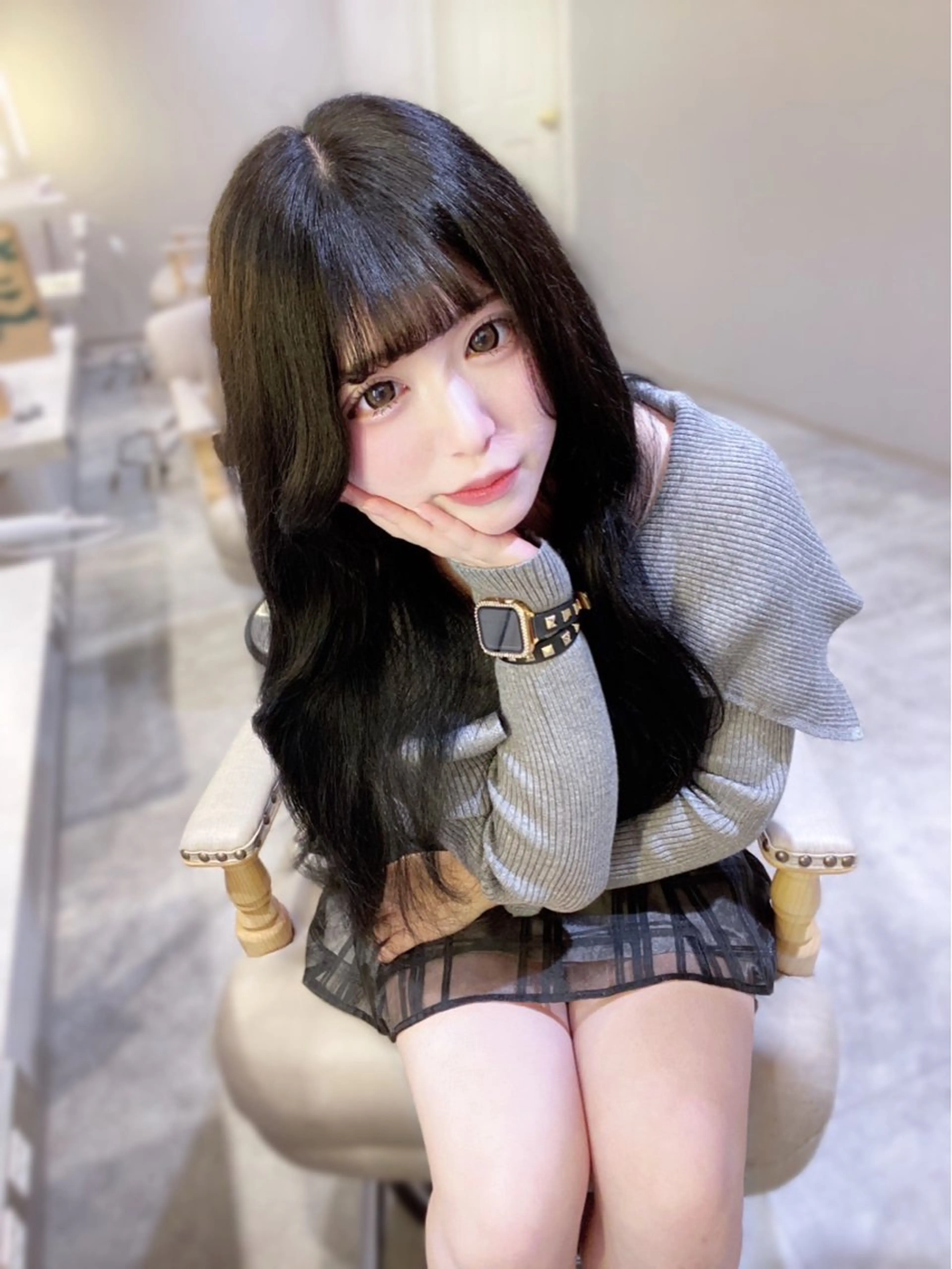 ロング 🤍艶髪韓国ヘア🤍 Rikoのヘアスタイル