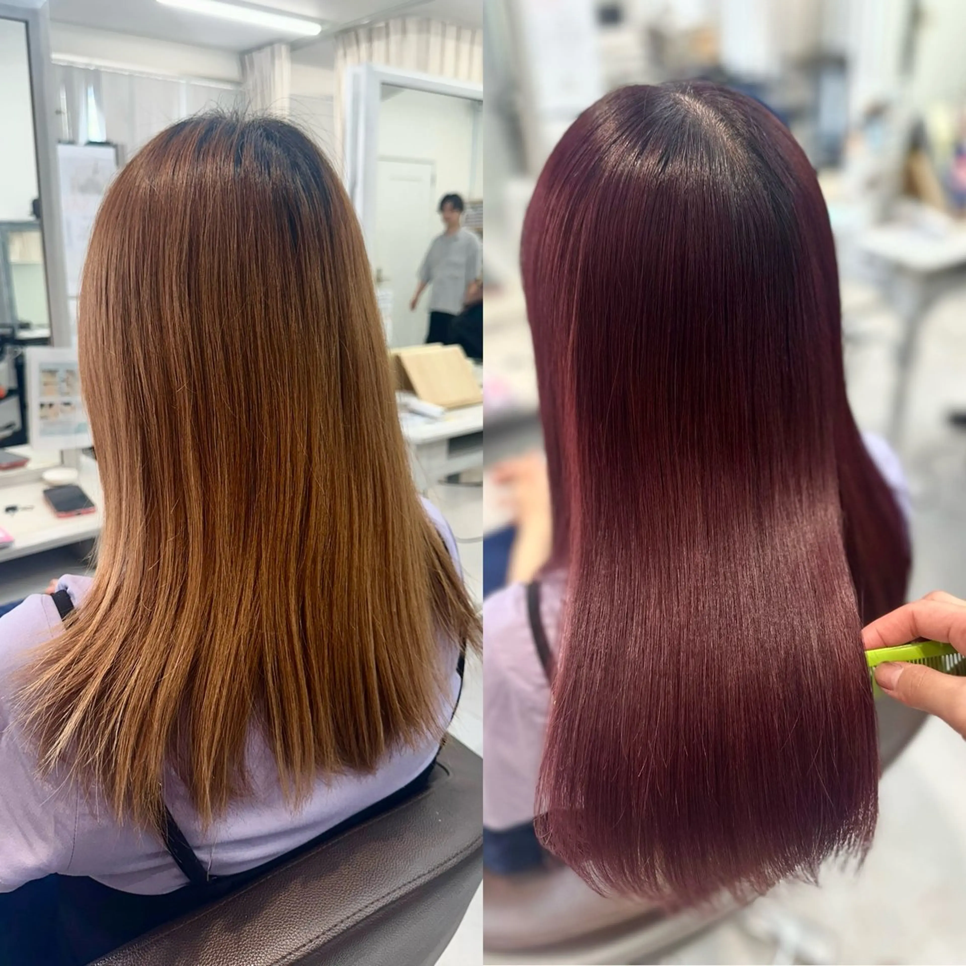 ロング 山崎結菜 髪質改善💎のヘアスタイル