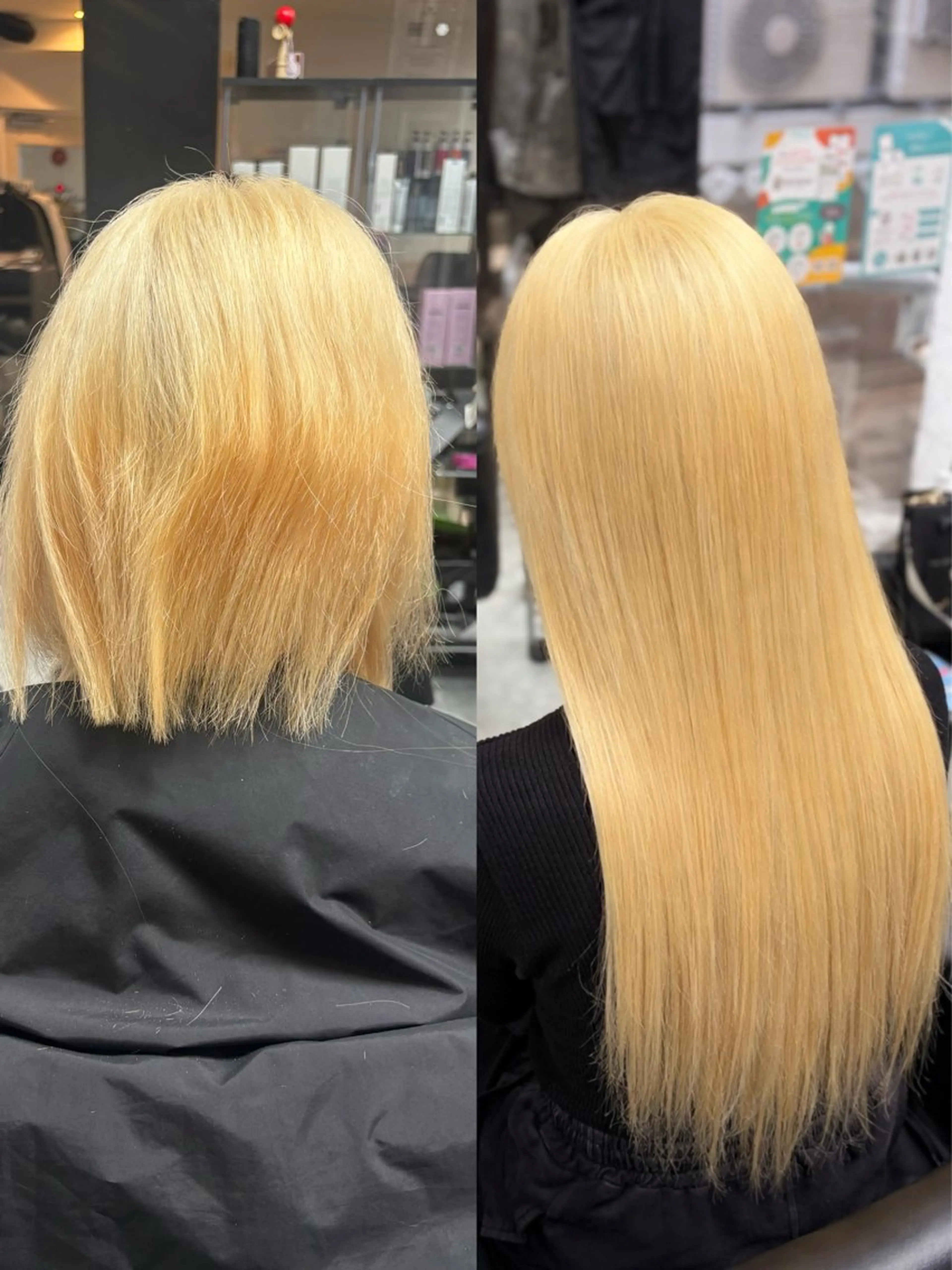 ロング エクステ パドゥプロン あんずのヘアスタイル