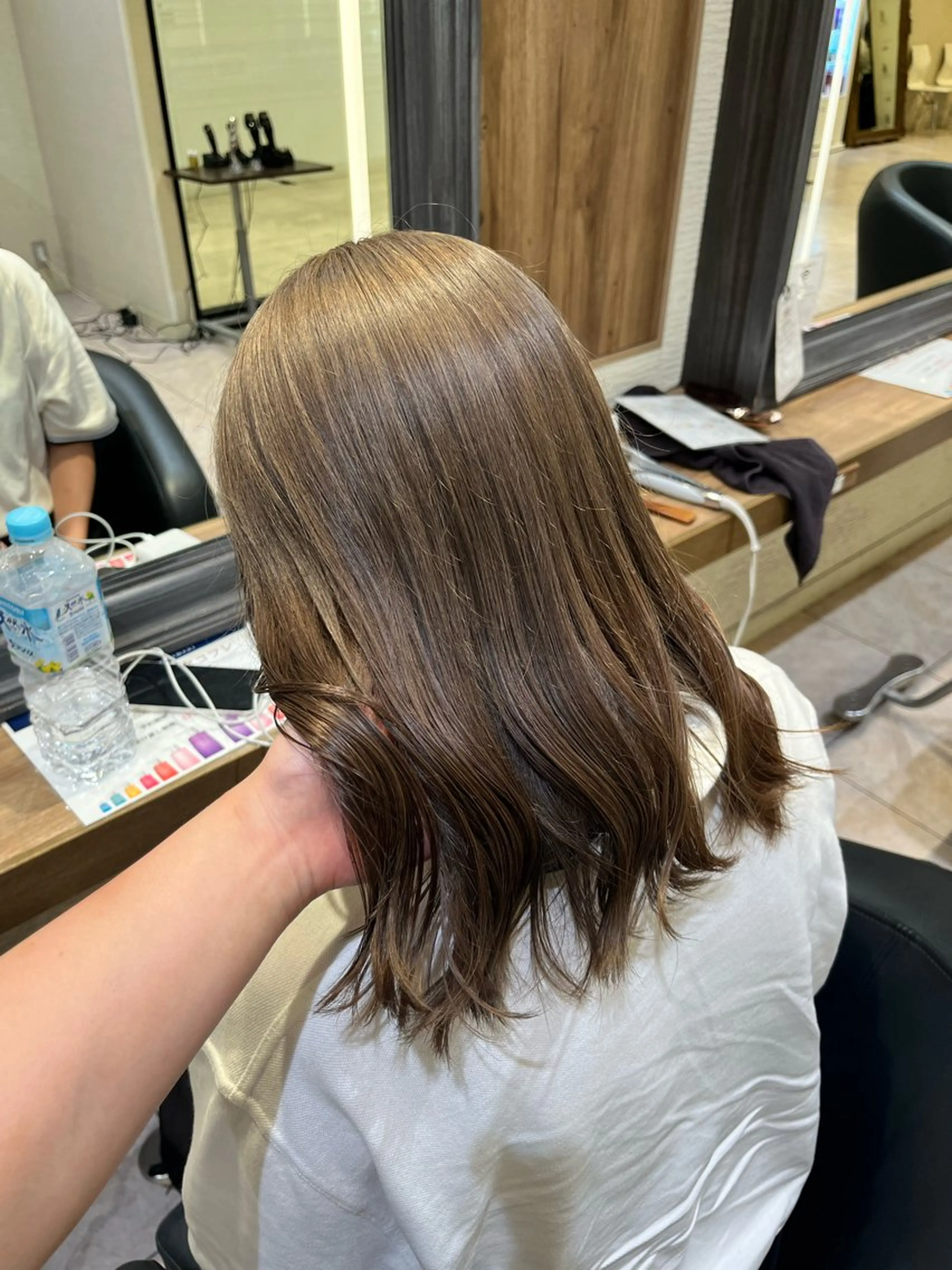 ミディアム ハイトーン／アレンジ 🩵NANAMIのヘアスタイル