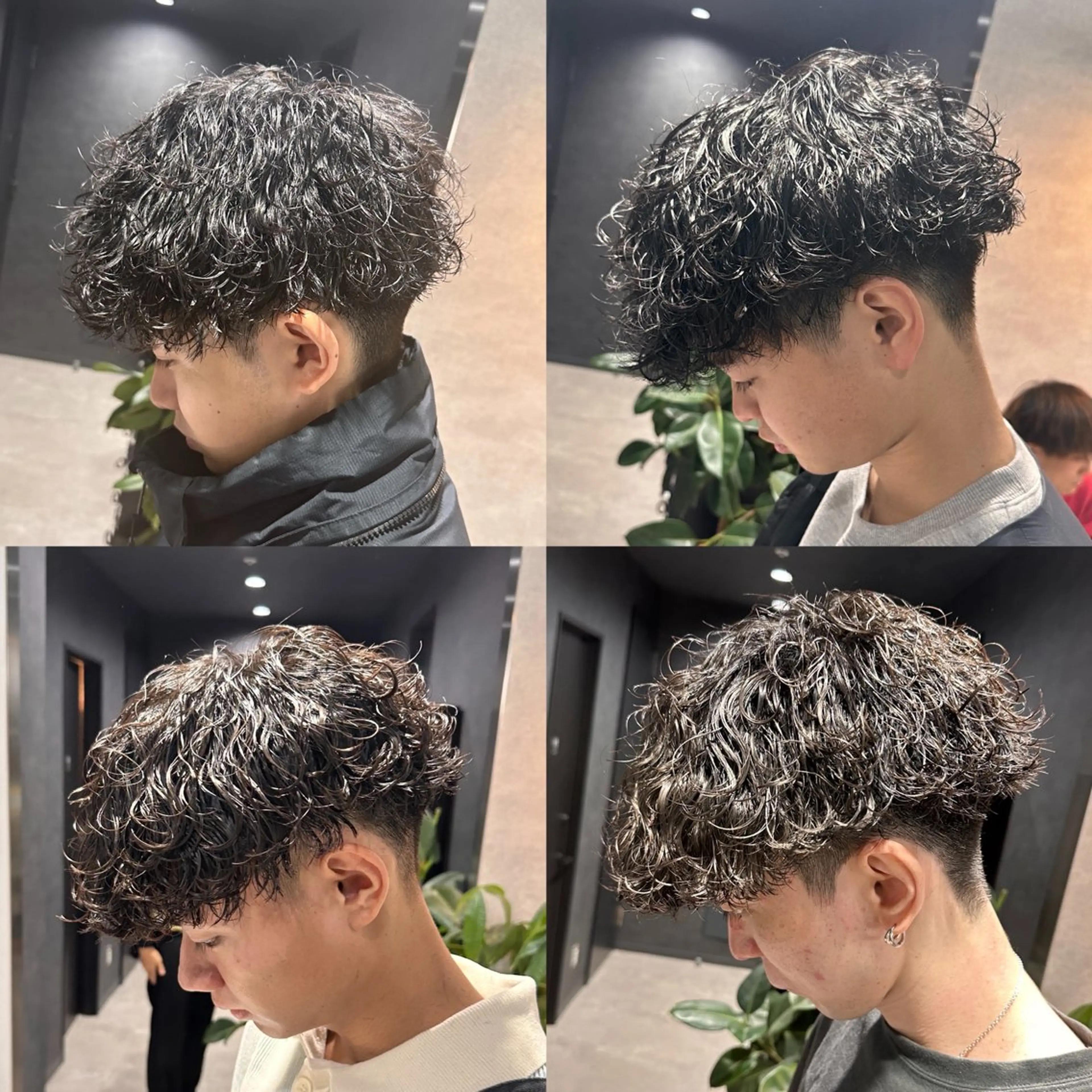 ショート パーマ メンズ 【メンズサロン】 BLUCK 横浜のヘアスタイル