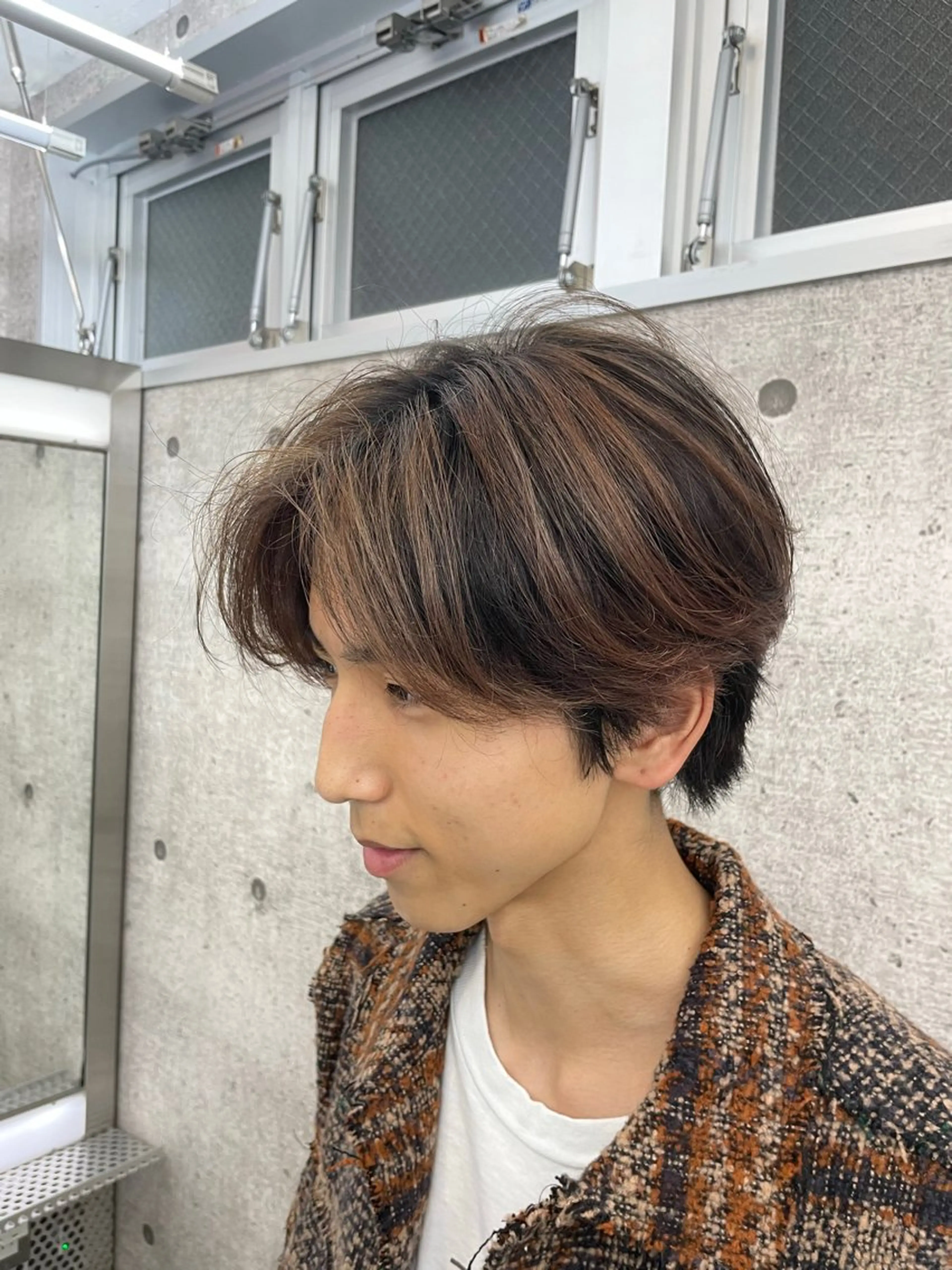 メンズ ヘアカラー 💈メンズ/パーマ 💈中目黒/谷のヘアスタイル