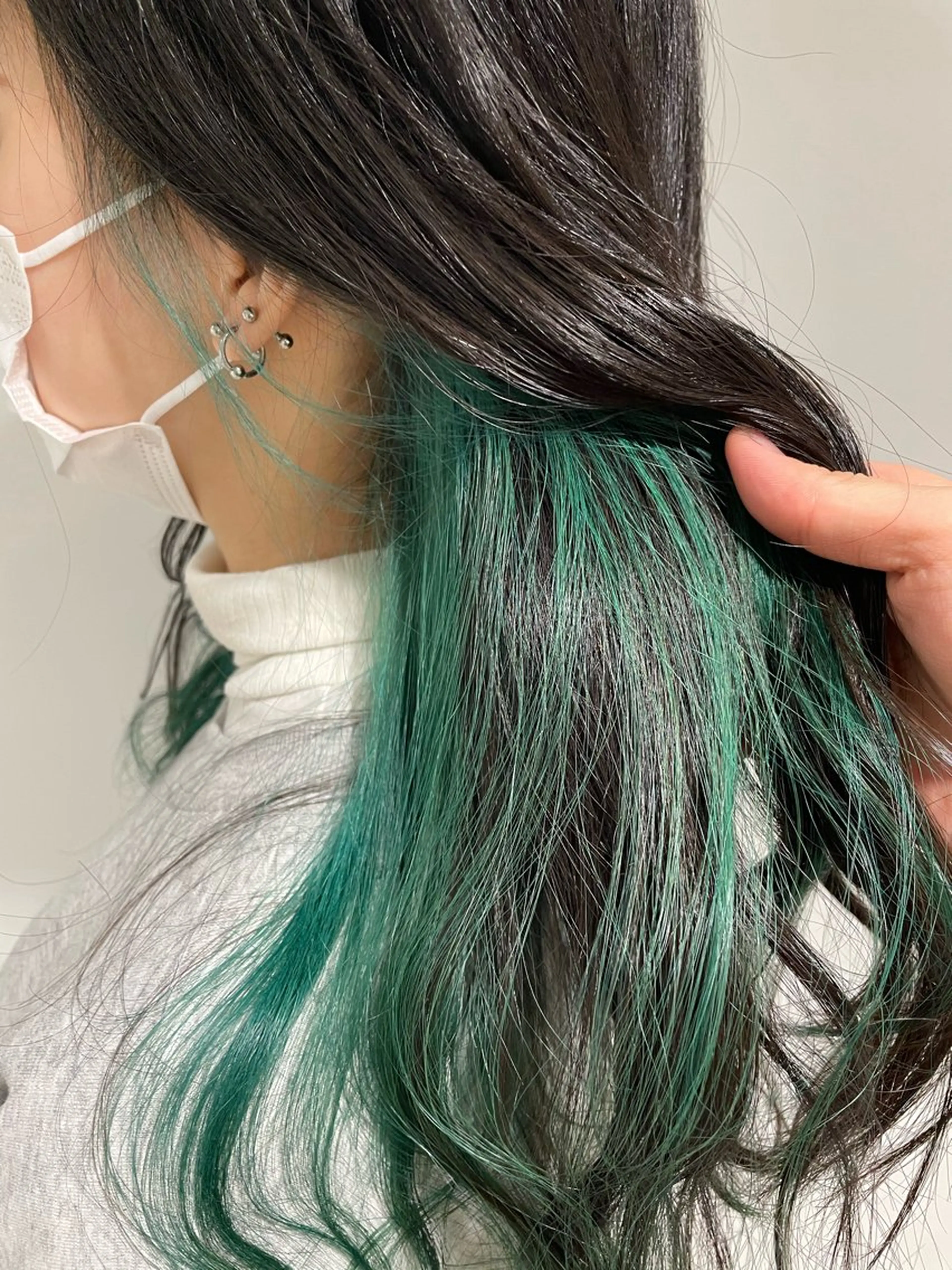 ロング カラー 髪質改善ストレート 🌈似合わせカットのヘアスタイル