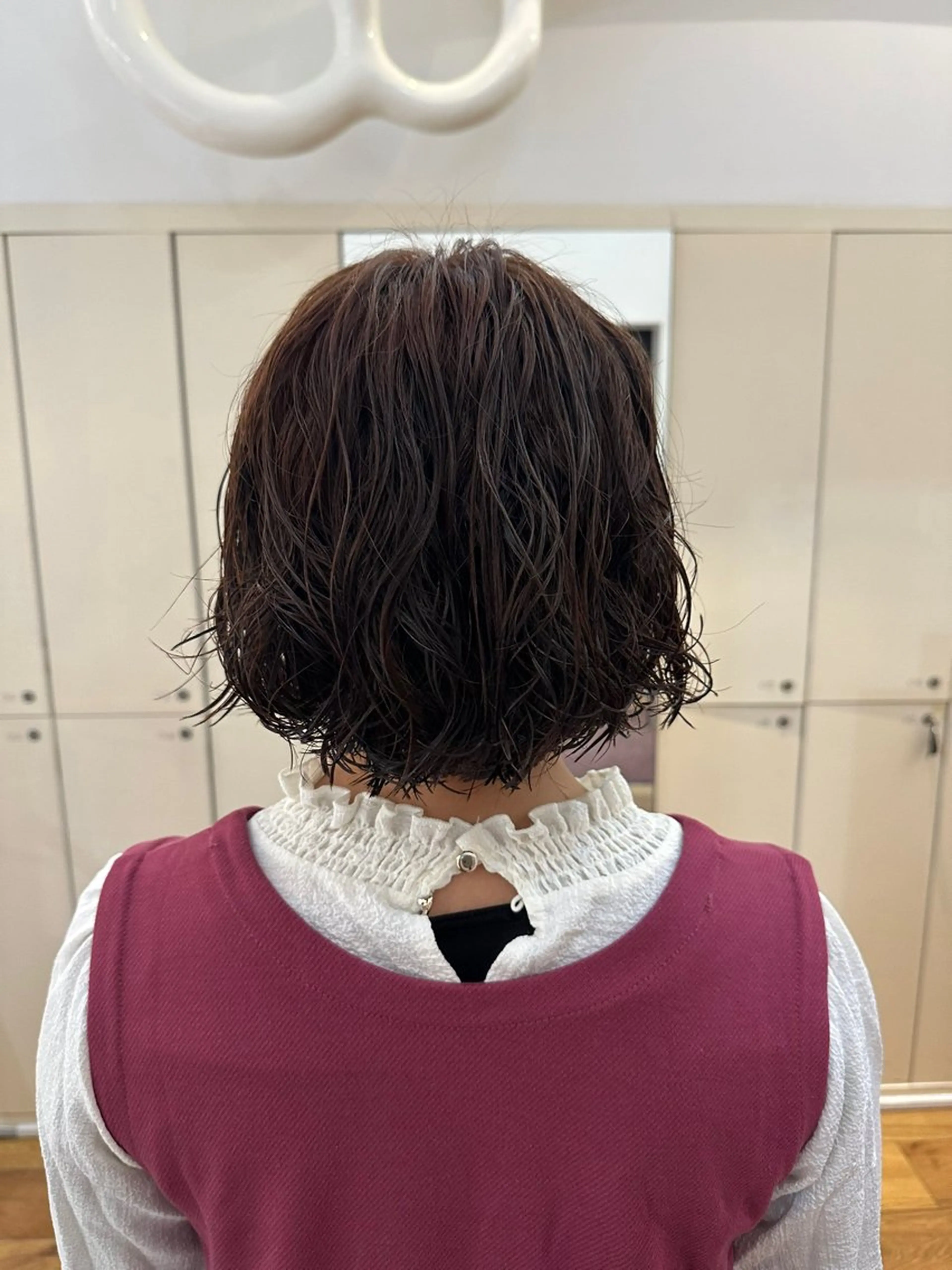 パーマ ボブ 安藤 太一のヘアスタイル