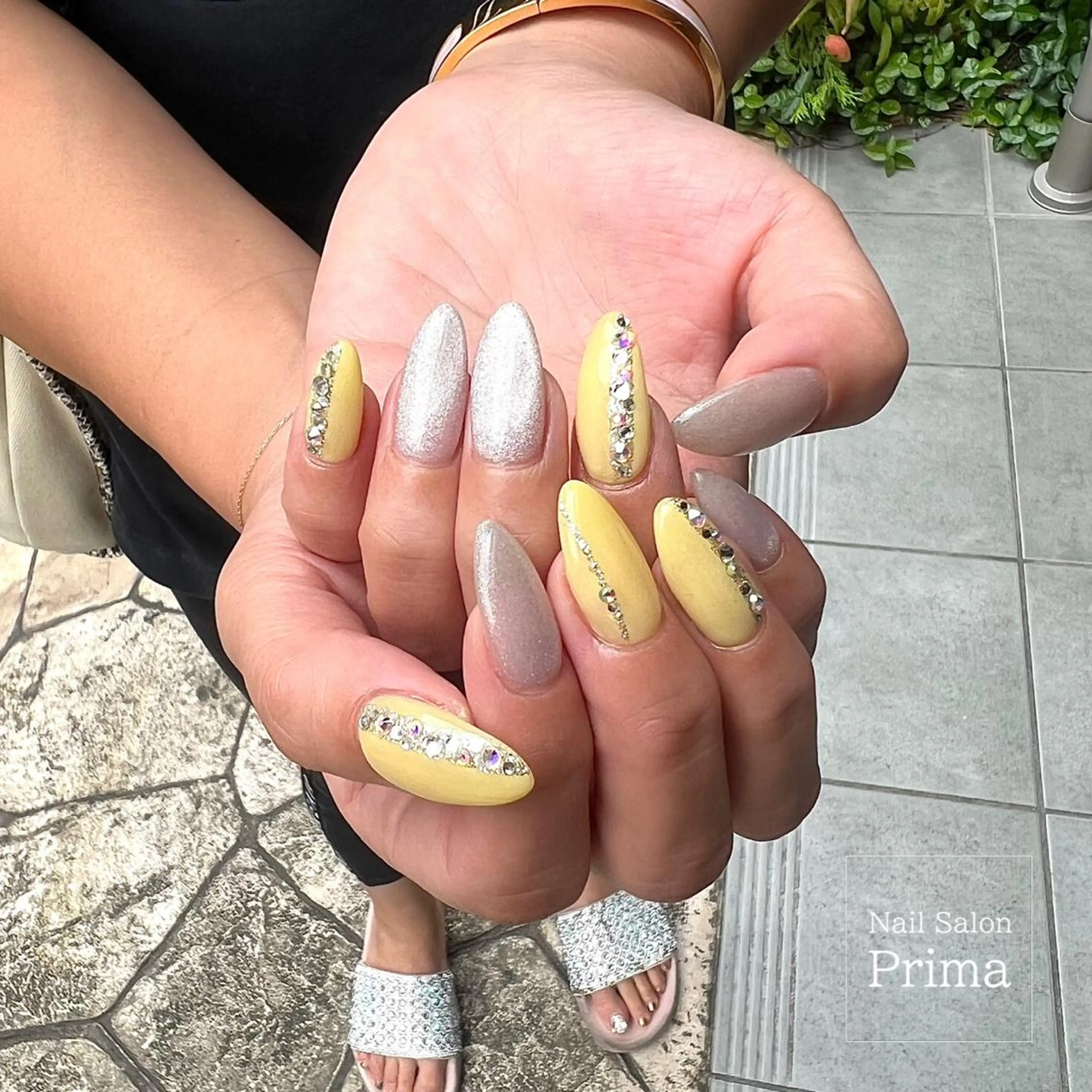 セミロング ネイル SalonPrima Nail & Eyeのネイルデザイン