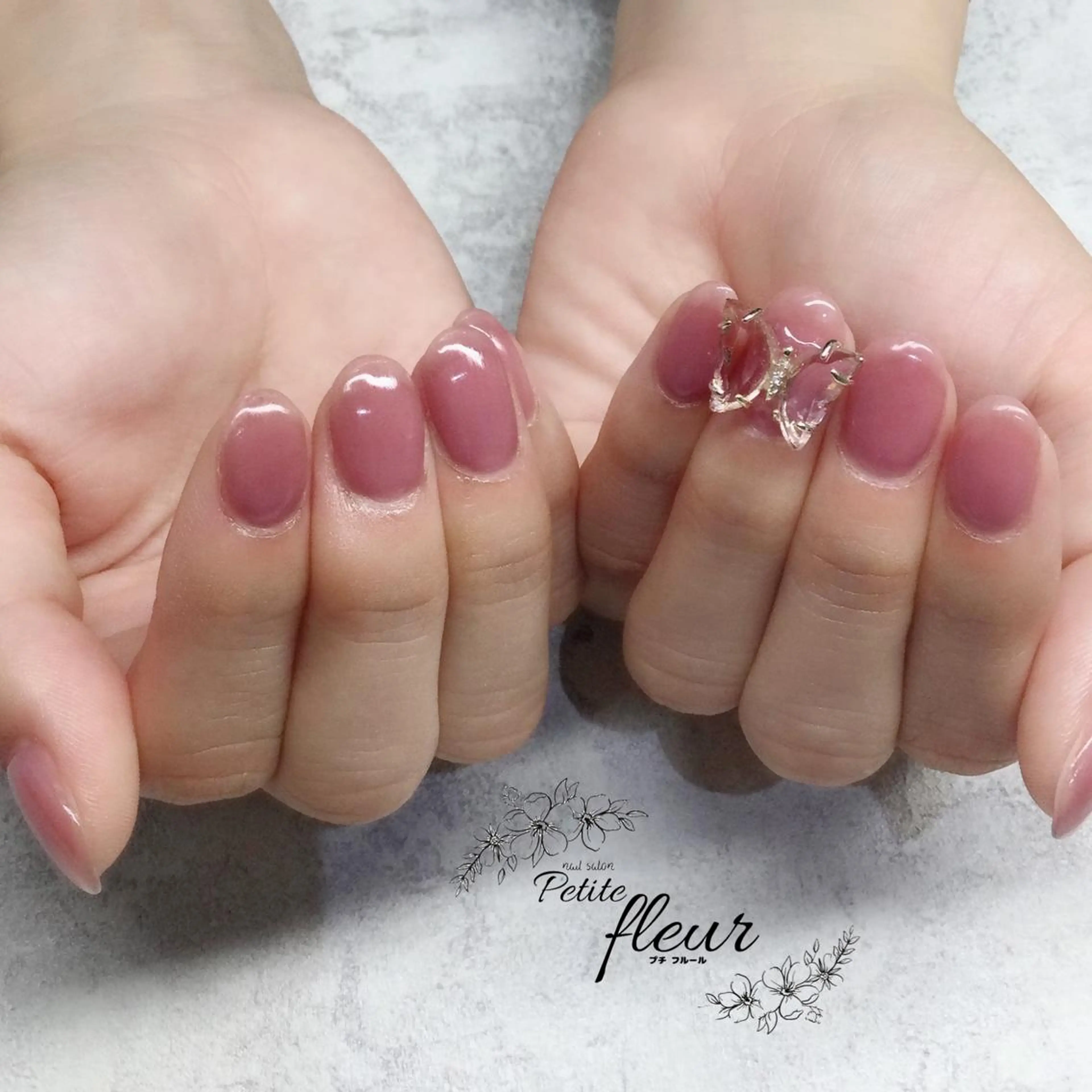 ネイル ❁⃘*。Petite fleur❁⃘*りさのネイルデザイン