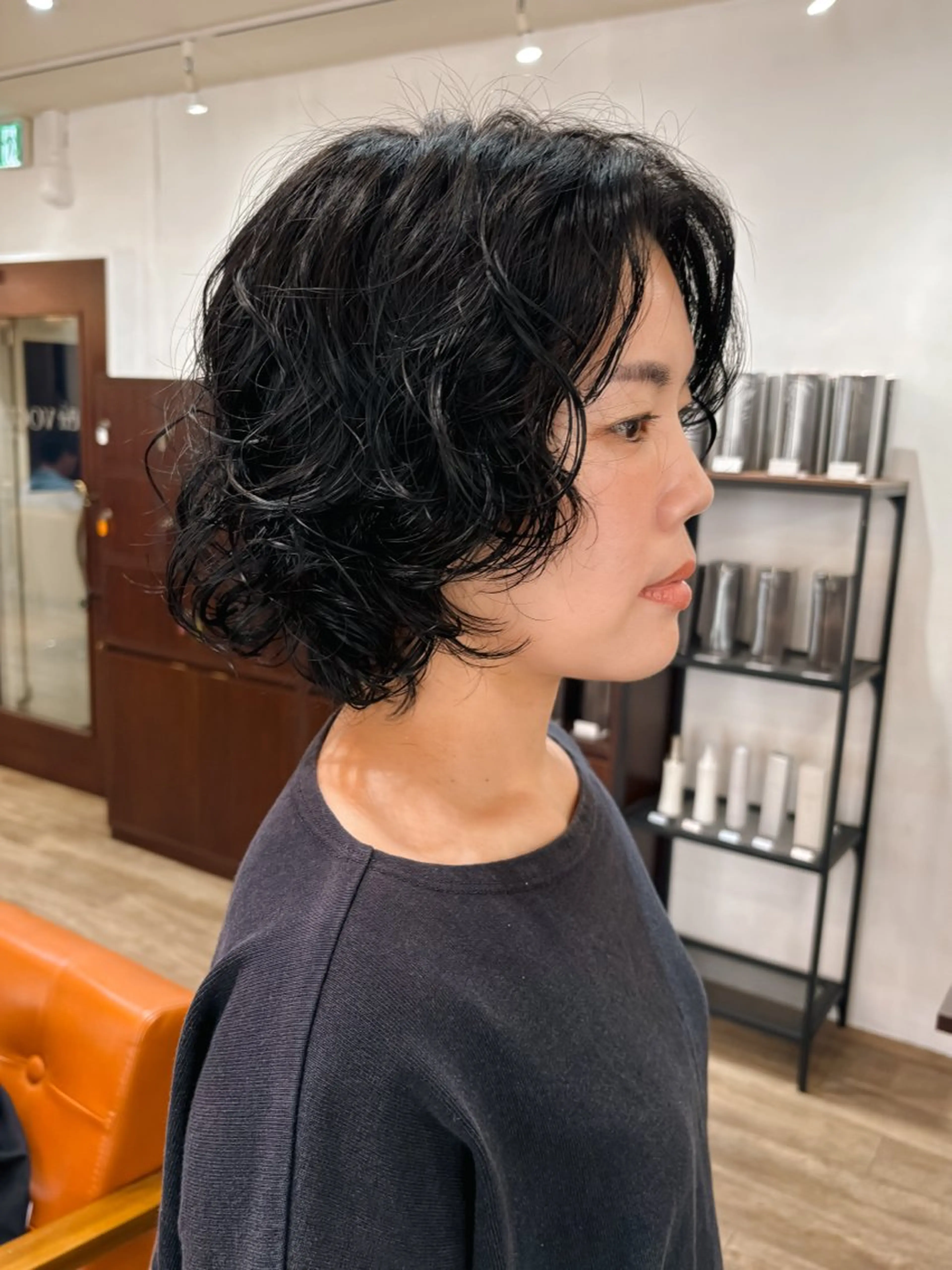 ショート パーマ カット パーマ トリートメント レイヤー/パーマ /縮毛/ 宮本 泰周のヘアスタイル