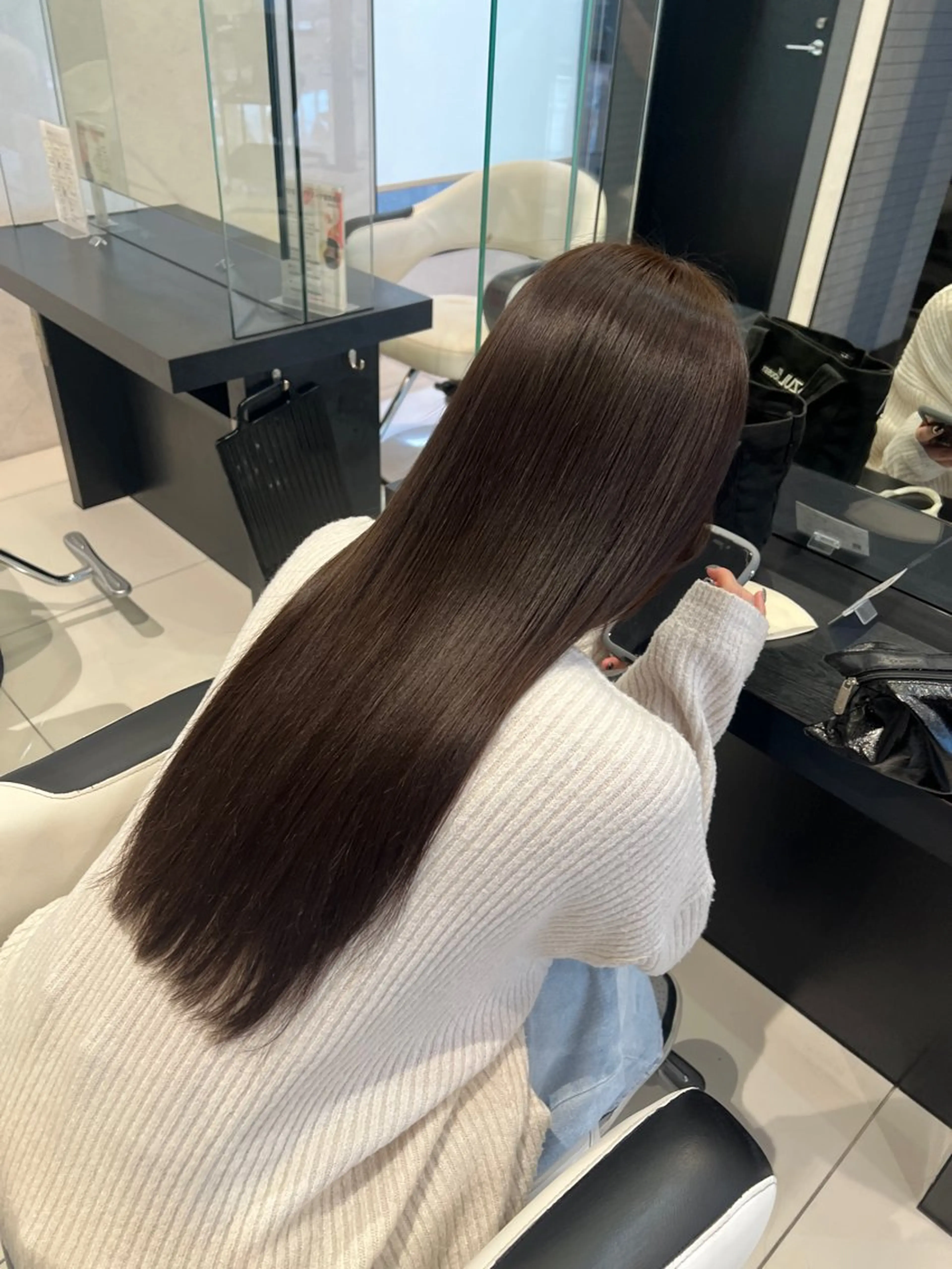 ロング カラー 清水 星奈のヘアスタイル