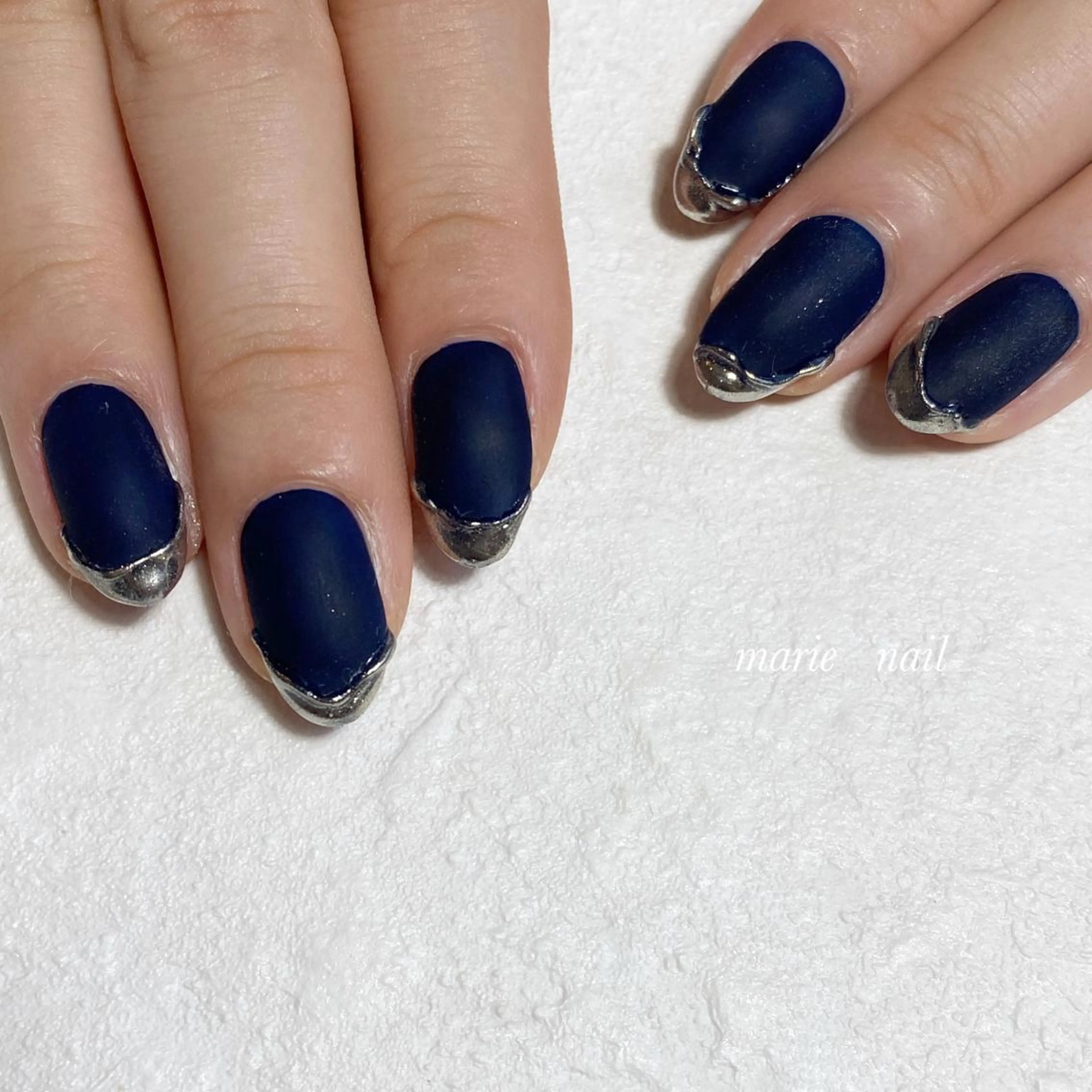 ネイル フレンチネイル marie nailのネイルデザイン