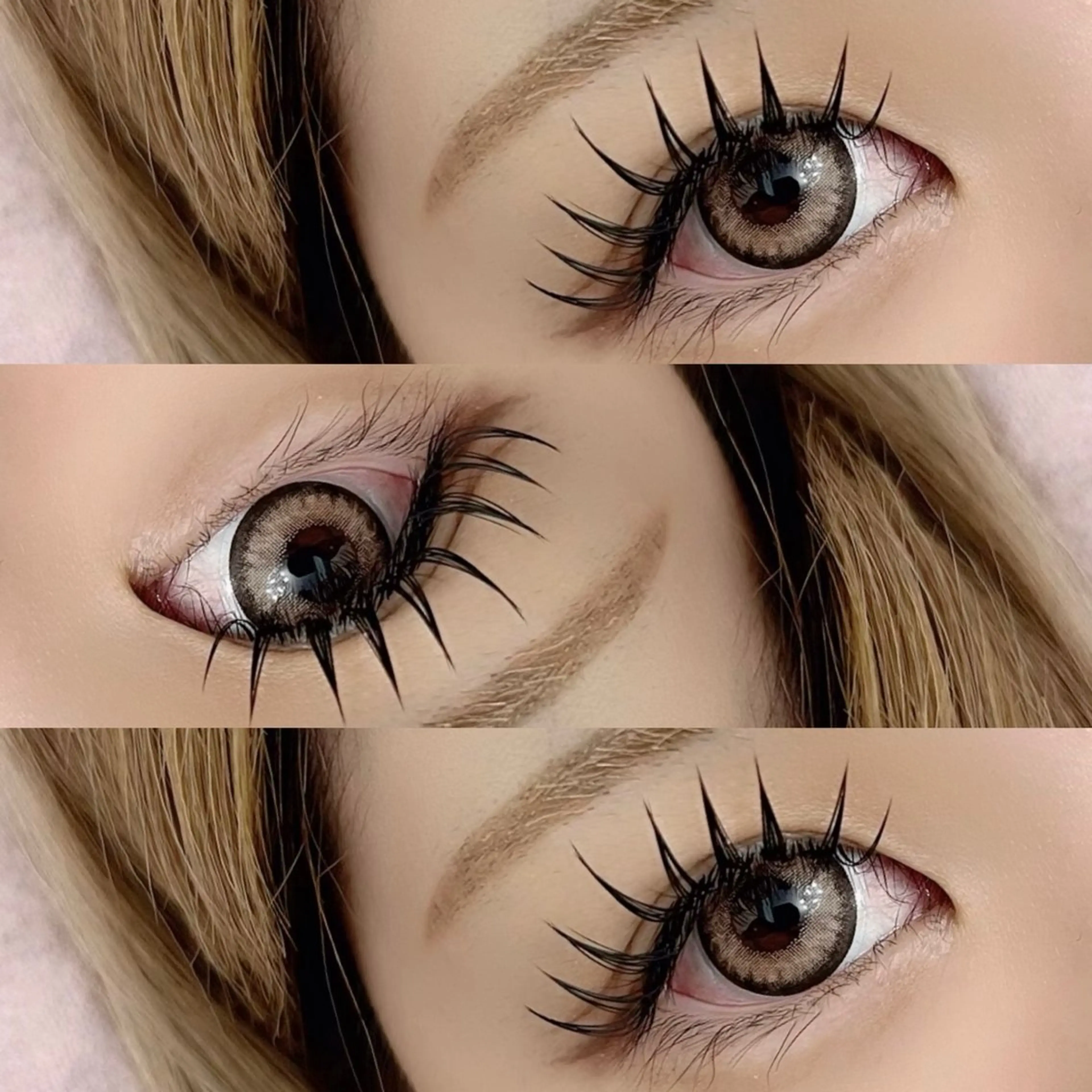 マツエク・マツパ マツエク 【那覇/束感まつ毛 /LED】ｷｬﾒﾙのマツエク・マツパデザイン